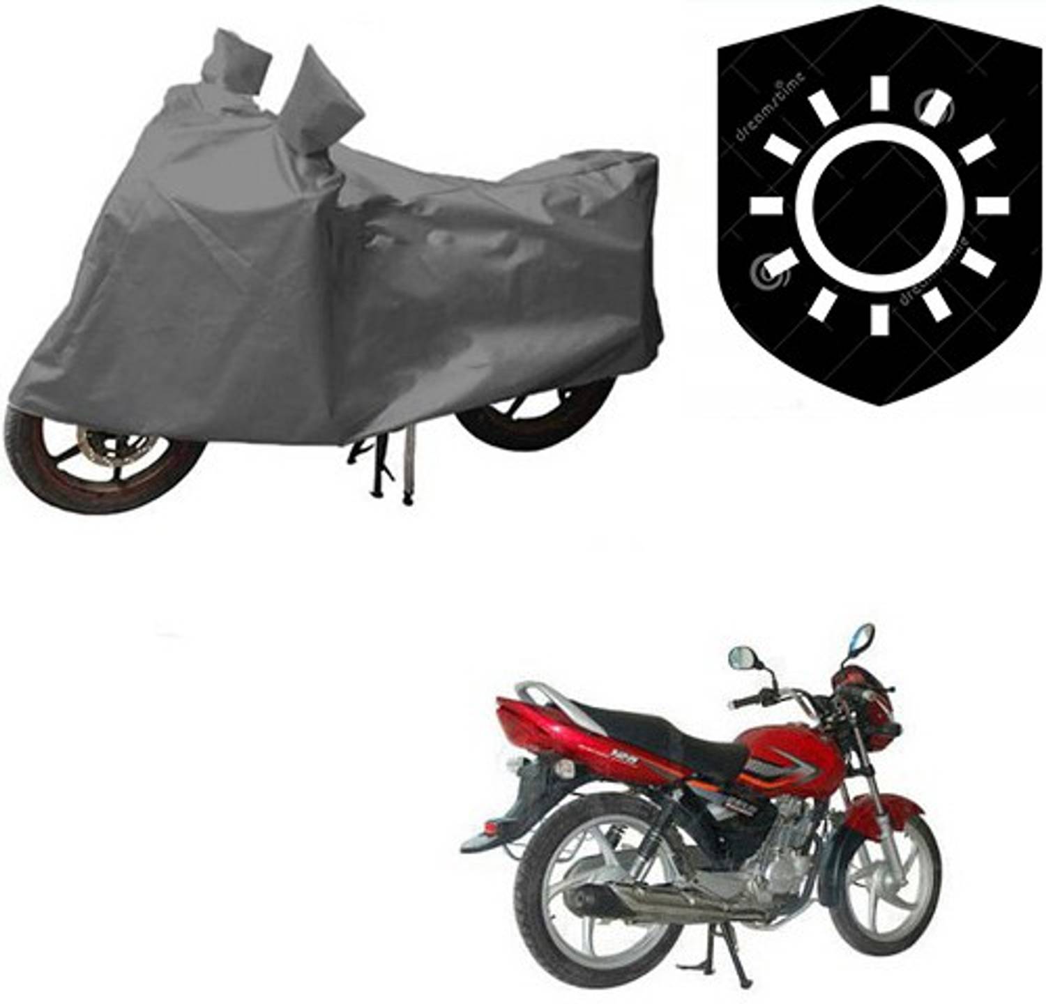 RPSENTTERPR Waterproof Two Wheeler Cover for Suzuki