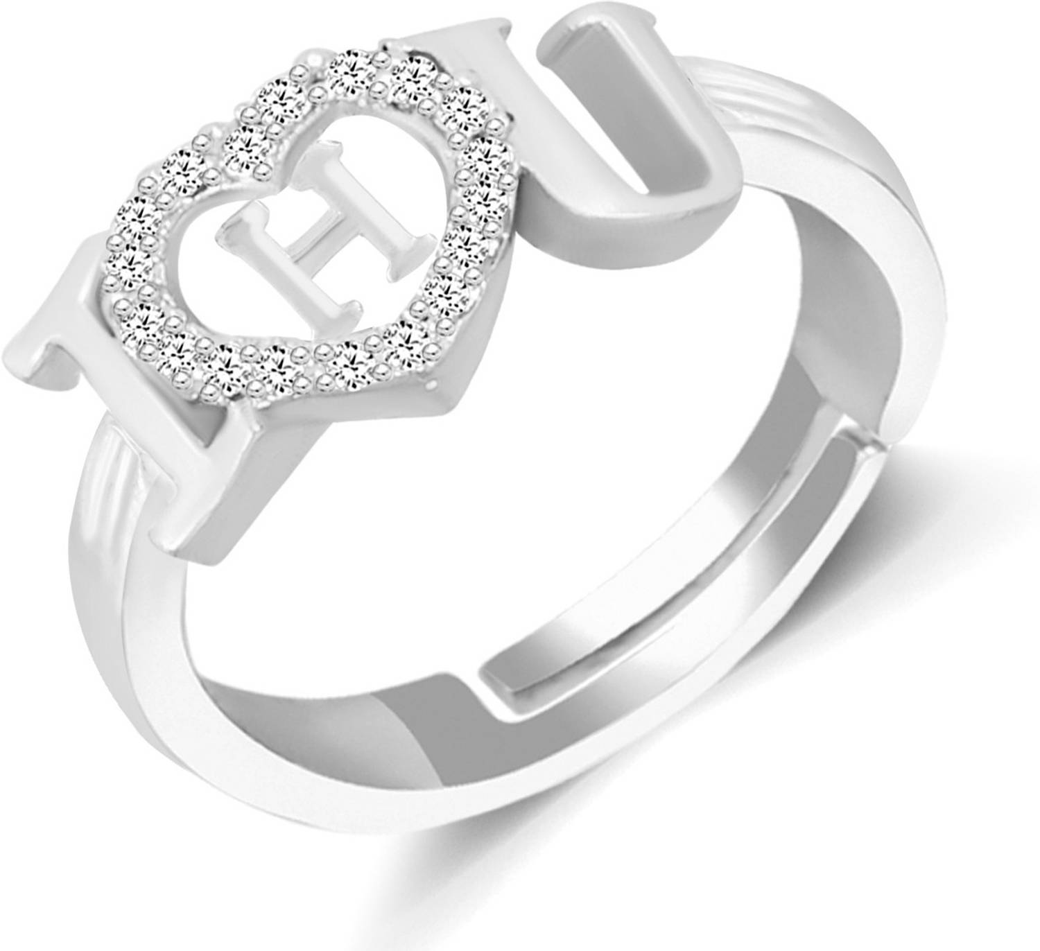MEENAZ Brass, Copper, Stone, Crystal Cubic Zirconia, Diamond