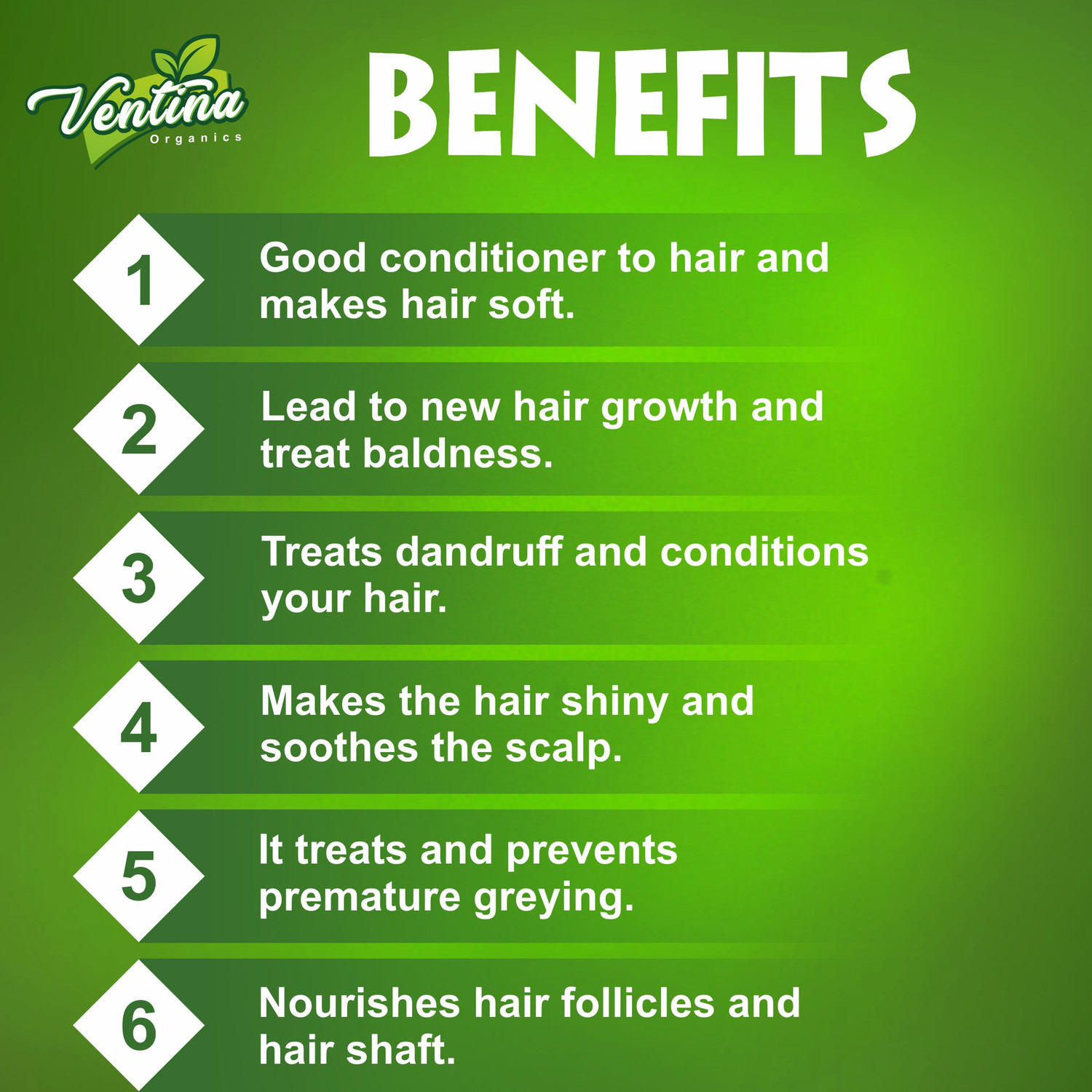 Image of Ventina Organics Indigo Powder (Indigofera Tinctoria) For Hair Pure Neel Powder For Black Hair & Beard Dye /Color