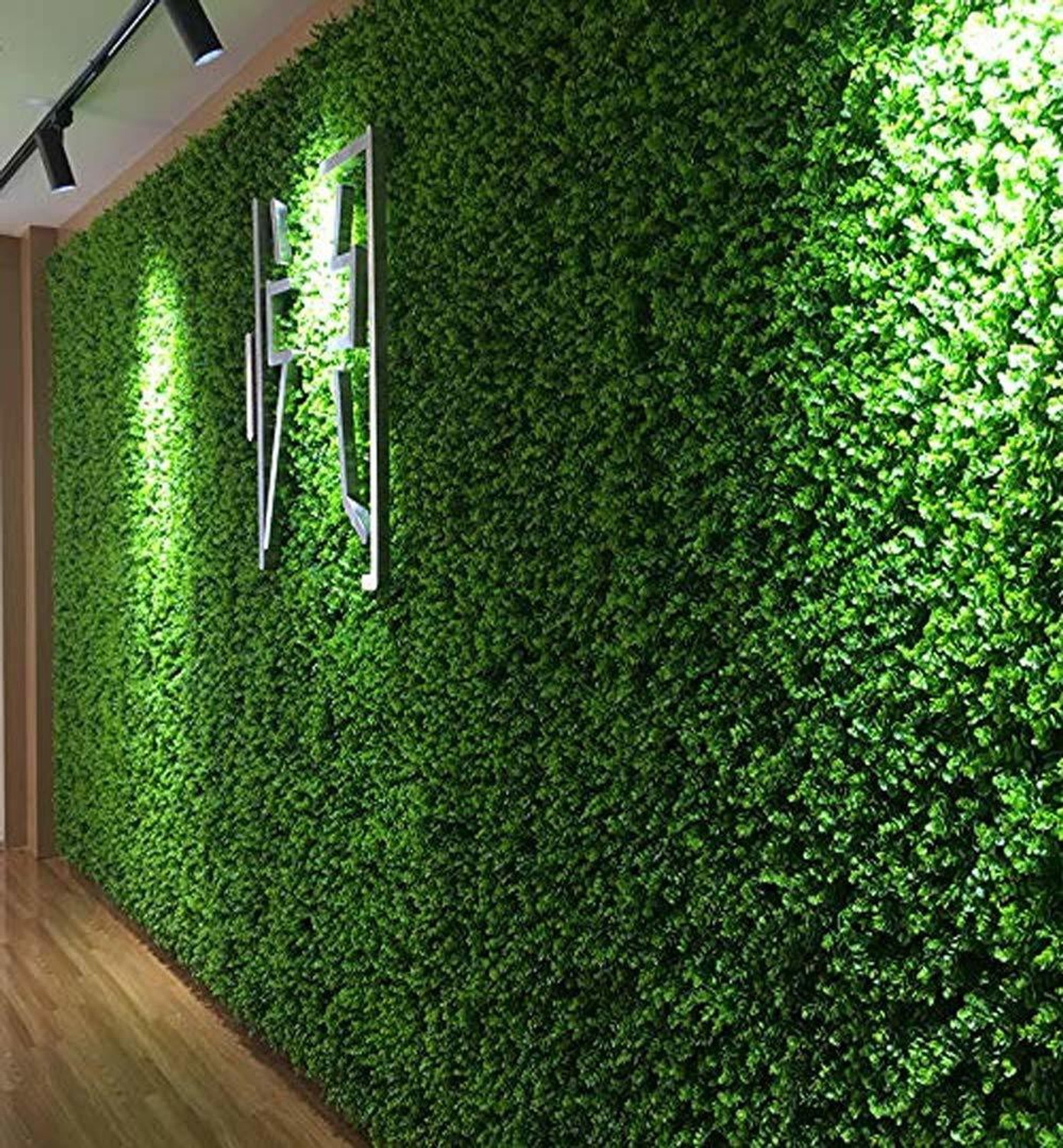 Image of TFH Artificial Grass Tiles For Wall Decoration Pack of 2