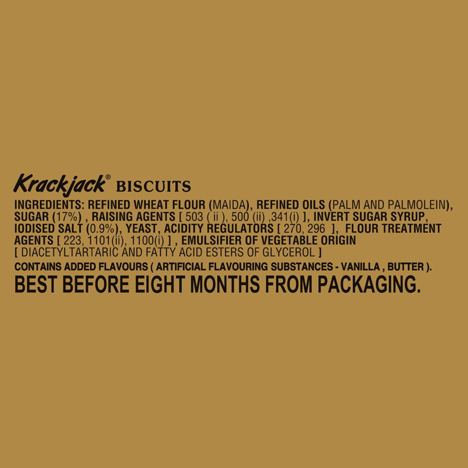 Image of PARLE Krack Jack Crackers Sweet & Salty Biscuit