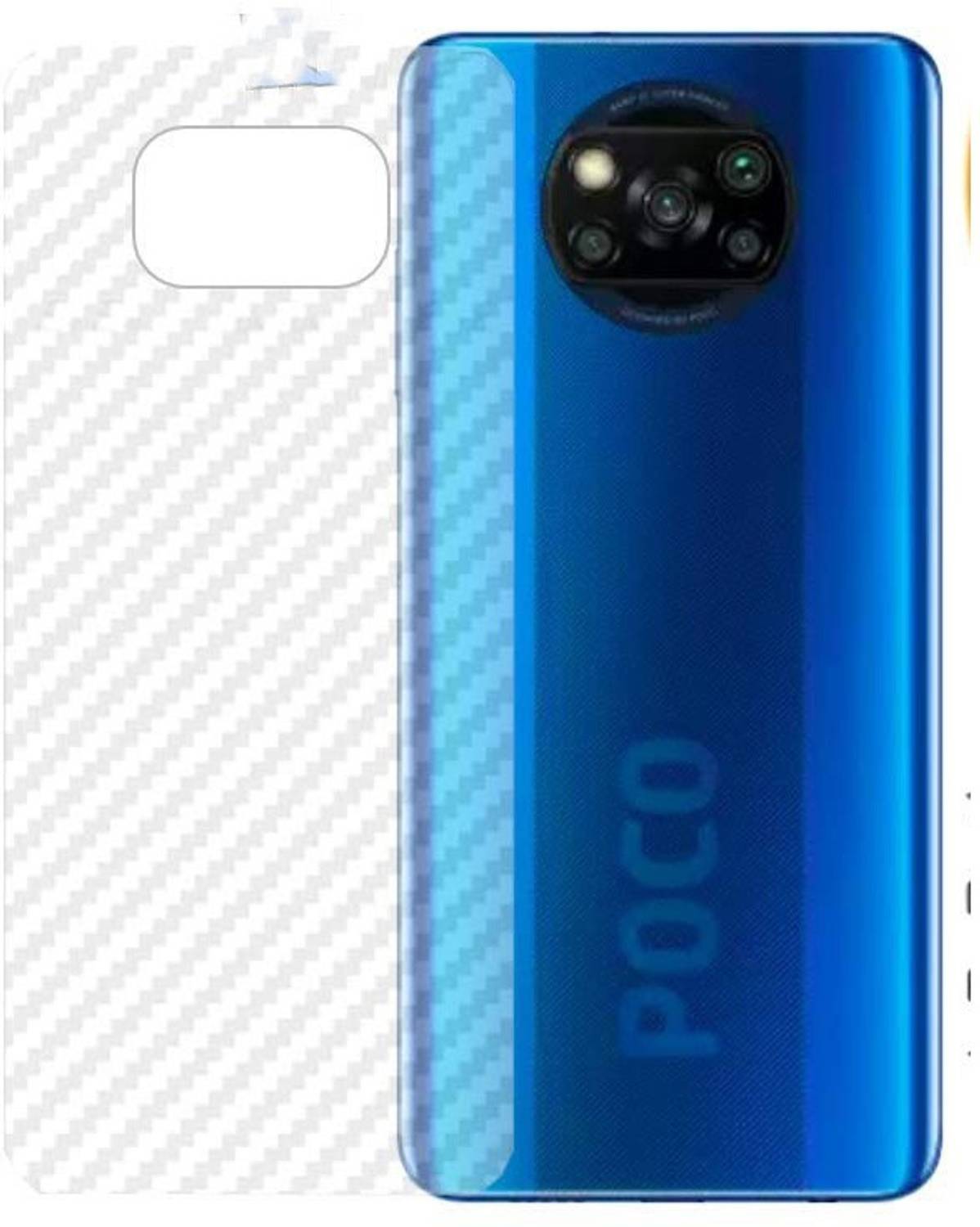 Aspir Back Screen Guard for Poco X3
