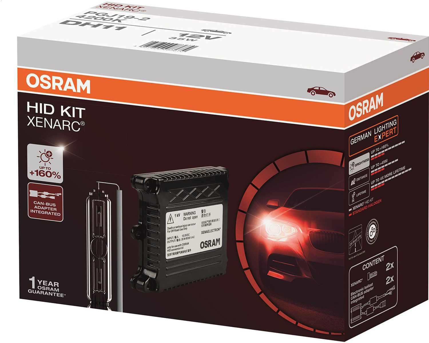 Image of OSRAM DH11 Headlight Car Xenon (12 V, 35 W)