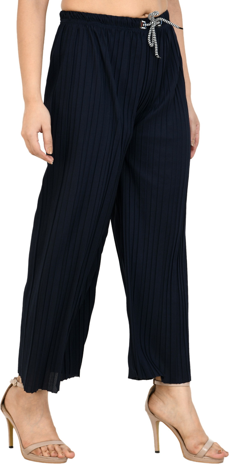 Image of GLADLY Relaxed Women White Trousers