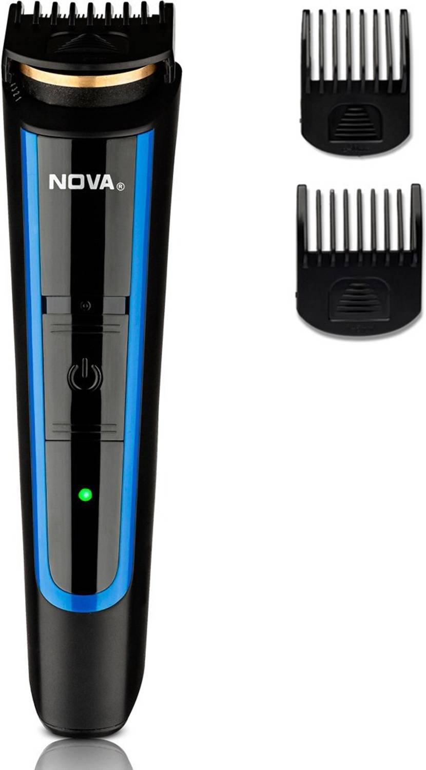NOVA NHT 1078 Titanium Coated USB Trimmer 45 Runtime 10 Length Settings