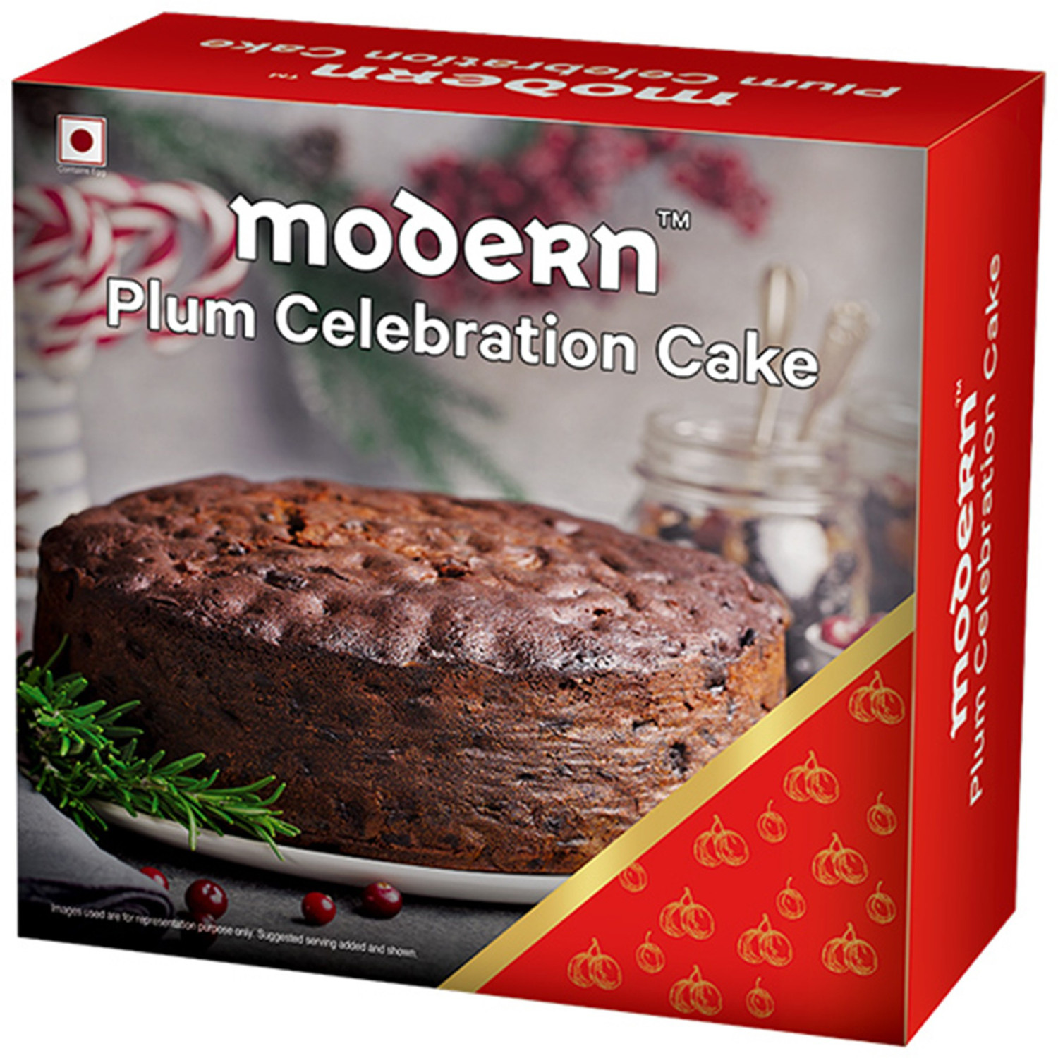 Image of MODERN CELEBRATIONS Plum Cake