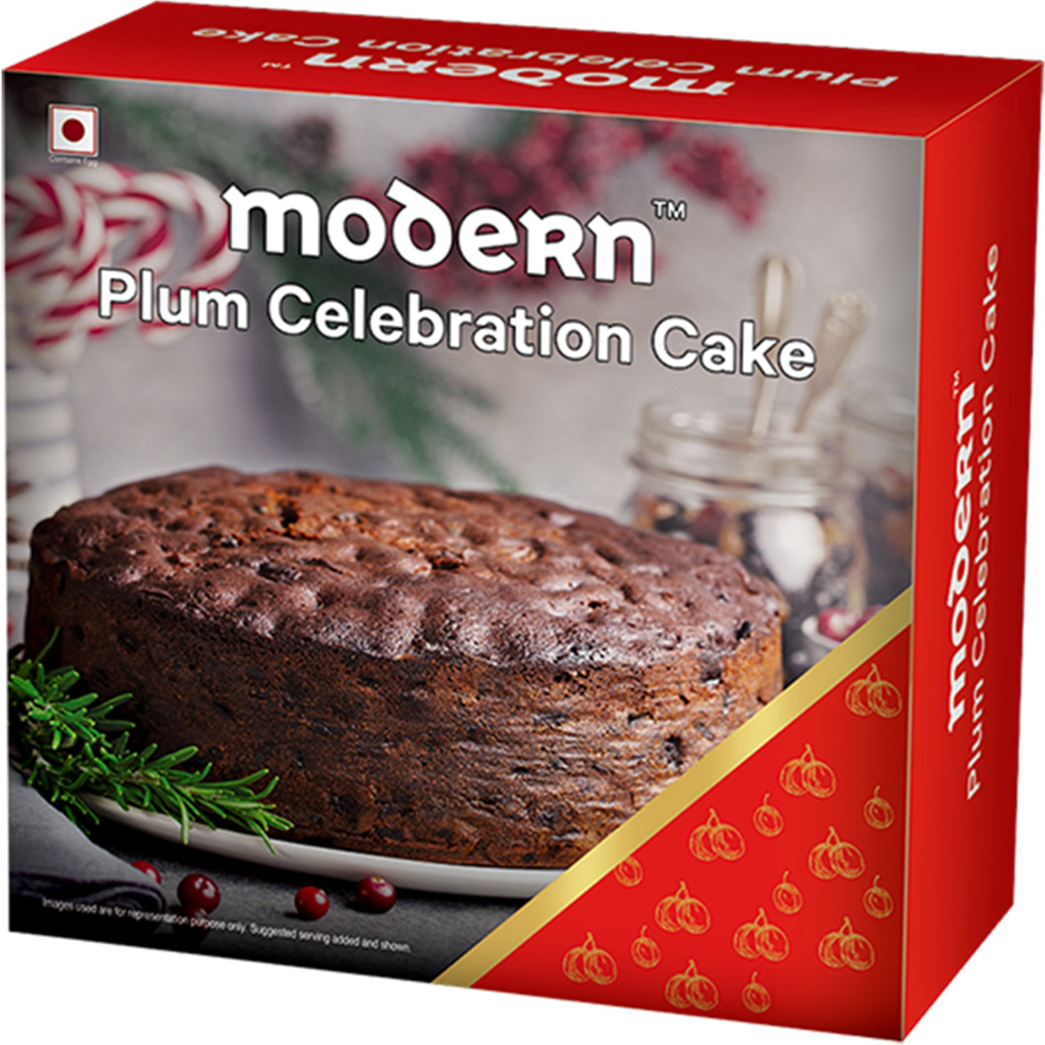 Image of MODERN CELEBRATIONS Plum Cake