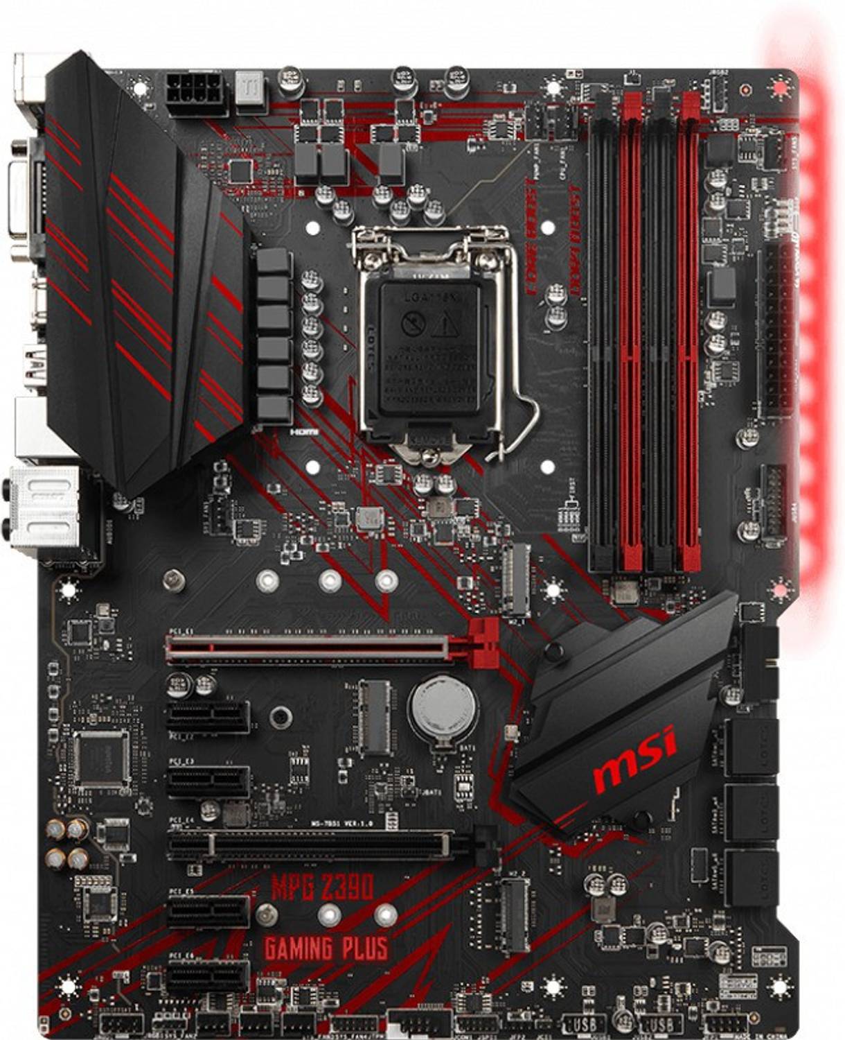 MSI MPG Z390 GAMING PLUS ATX LGA1151 Gaming LGA1151Socket ATX