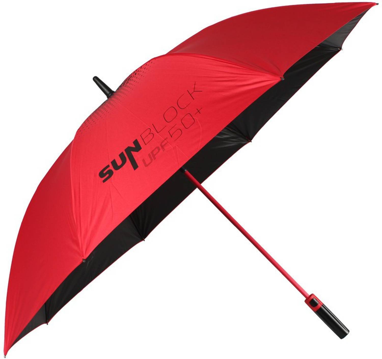 Johns 685GLFSUNBLK-RED Umbrella