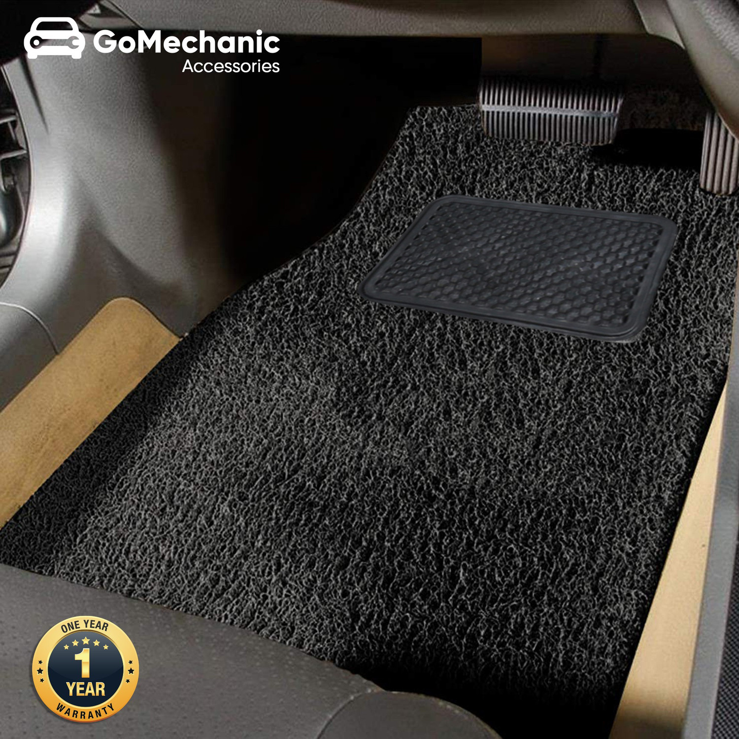 Image of GoMechanic PVC Standard Mat For Universal For Car