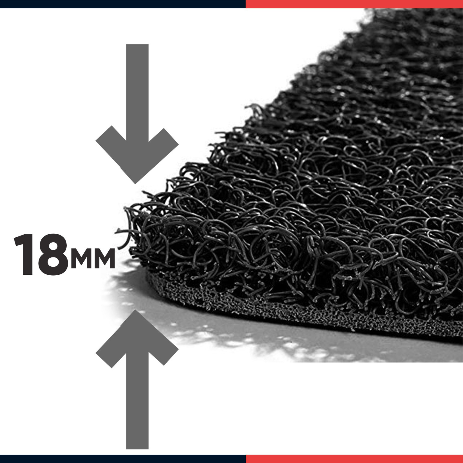 Image of GoMechanic PVC Standard Mat For Universal For Car