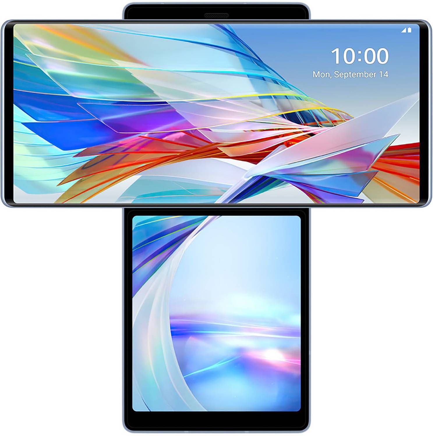 スマートフォン本体 LG WING 128GB IIIusion Sky LG Wing (128 GB Storage, 8 GB RAM) Online at Best Price On