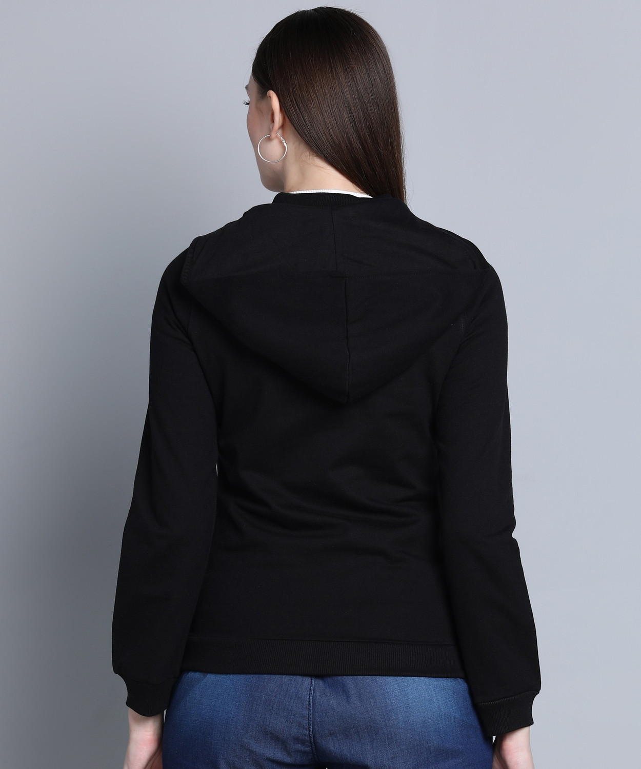 Image of KILLER Full Sleeve Solid Women Sweatshirt