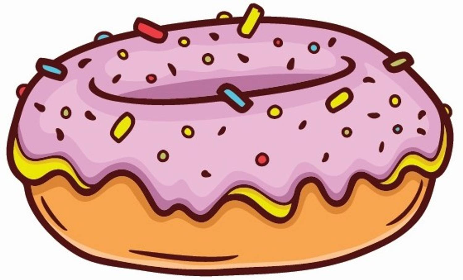 Bhai Please Donut Wooden Fridge Magnet Fridge Magnet Pack of 1