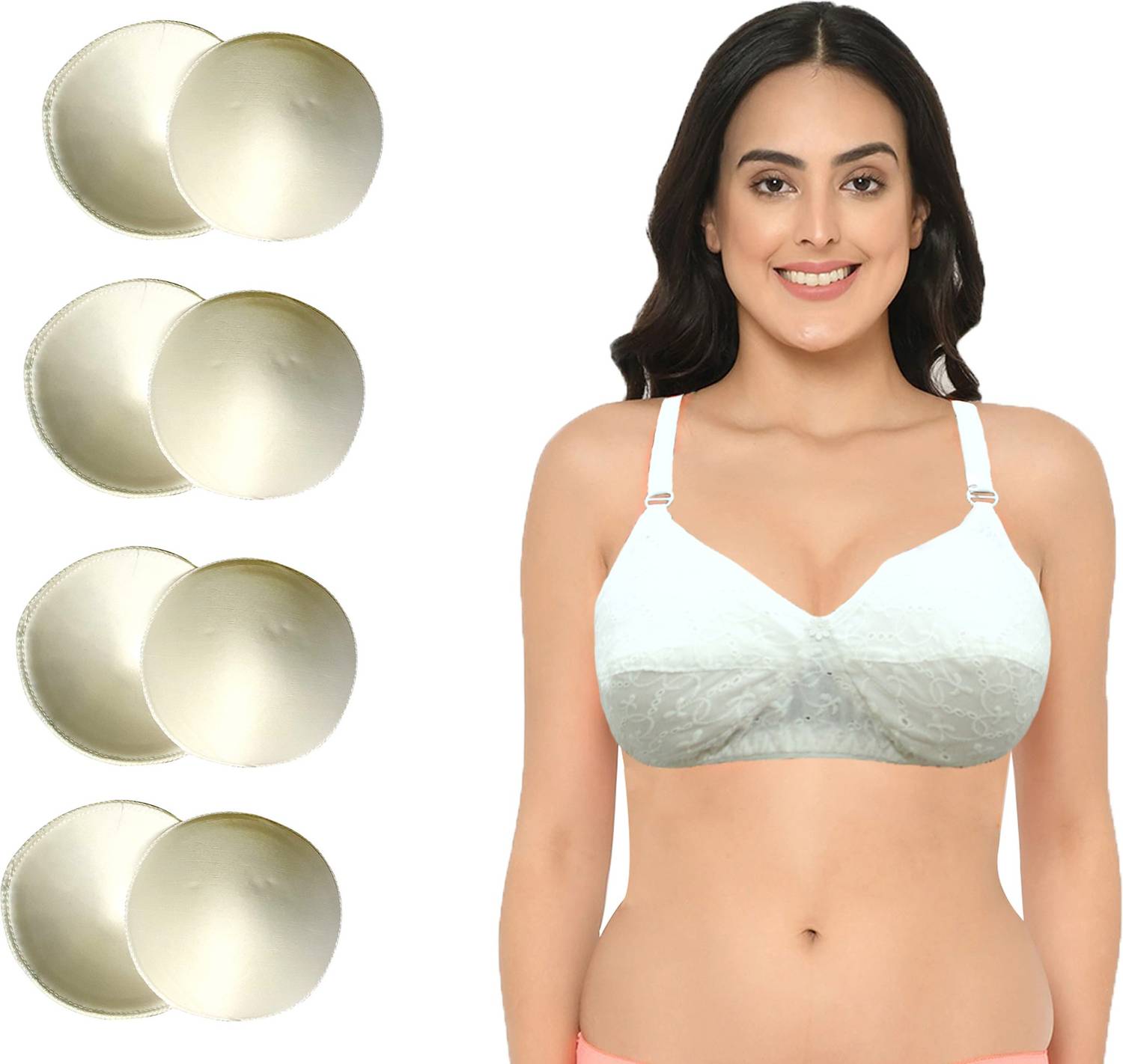 BENCOMM Women Push-up Lightly Padded Bra