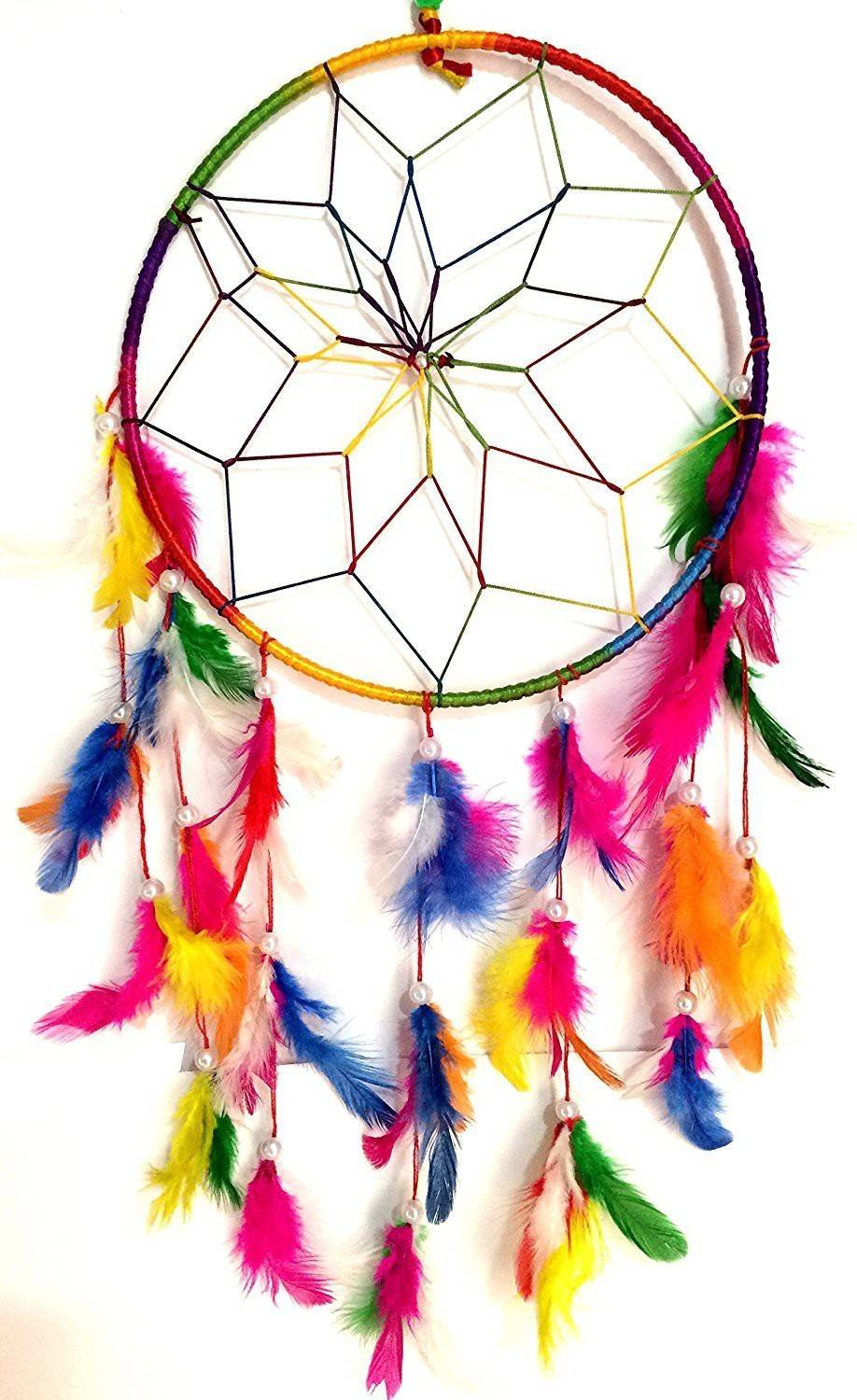 Atharv Enterprises Dream Catcher Decorative Showpiece - 20 cm