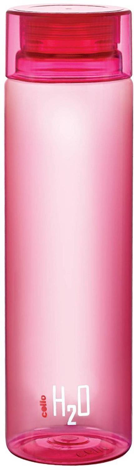 cello H2O Unbreakable Bottle, 1 Litre, Pink 1000 ml Plastic Bottle