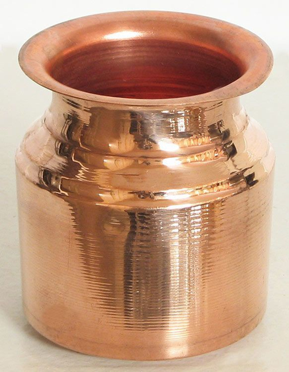 Image of UAPAN Copper Lota for Puja patra (3.5 Inch 500ml) Copper Kalash