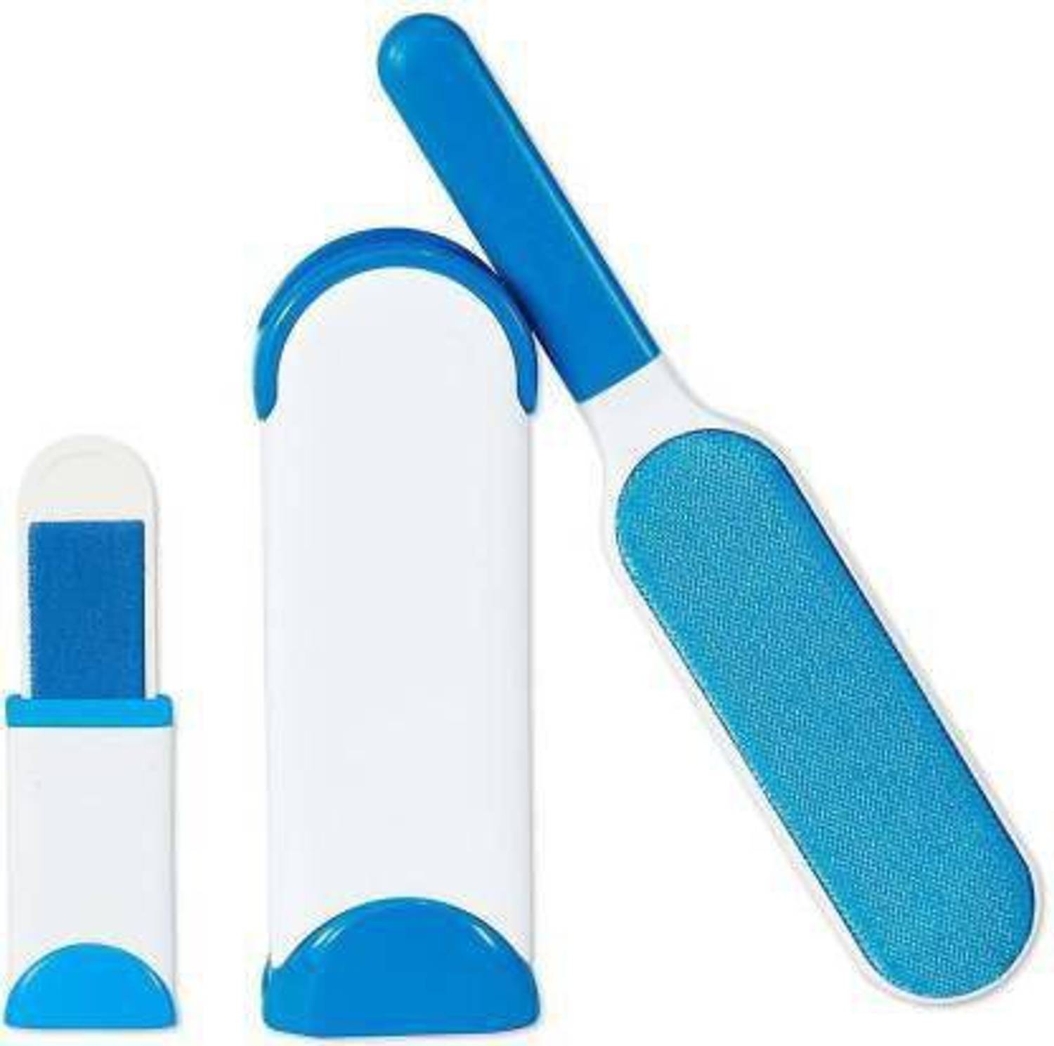 Boriva Pet Fur and Lint Remover Pet Hair Remover Multi-Purpose Double Sided Self-Cleaning and Reusable Pet Fur Remover Lint Roller Lint Roller