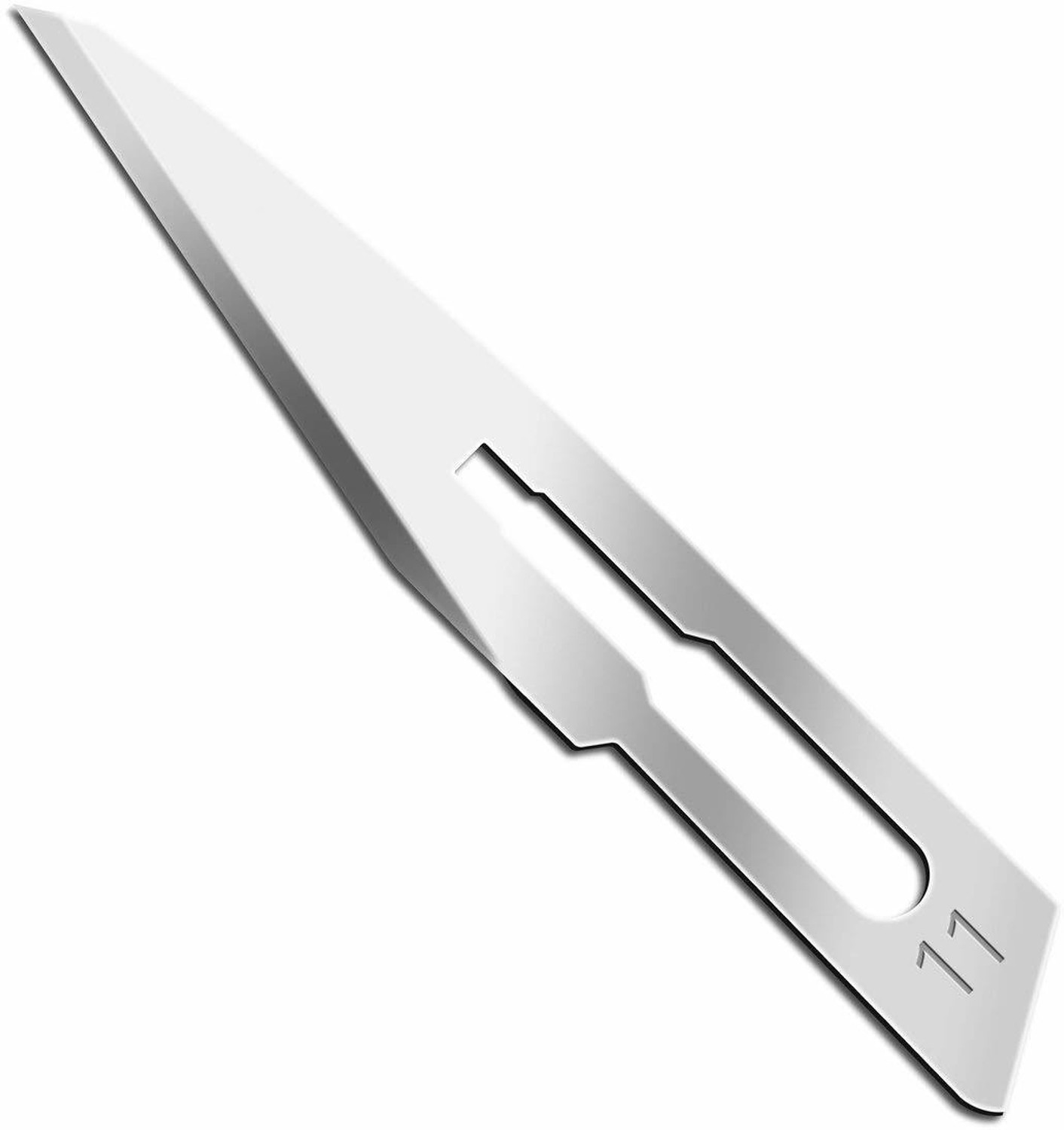 Image of EUZA Surgical Blade or Scalpel Blade no.11(50 pcs) with Scalpel Handle size 3 (2 pcs) Surgical Scalpel