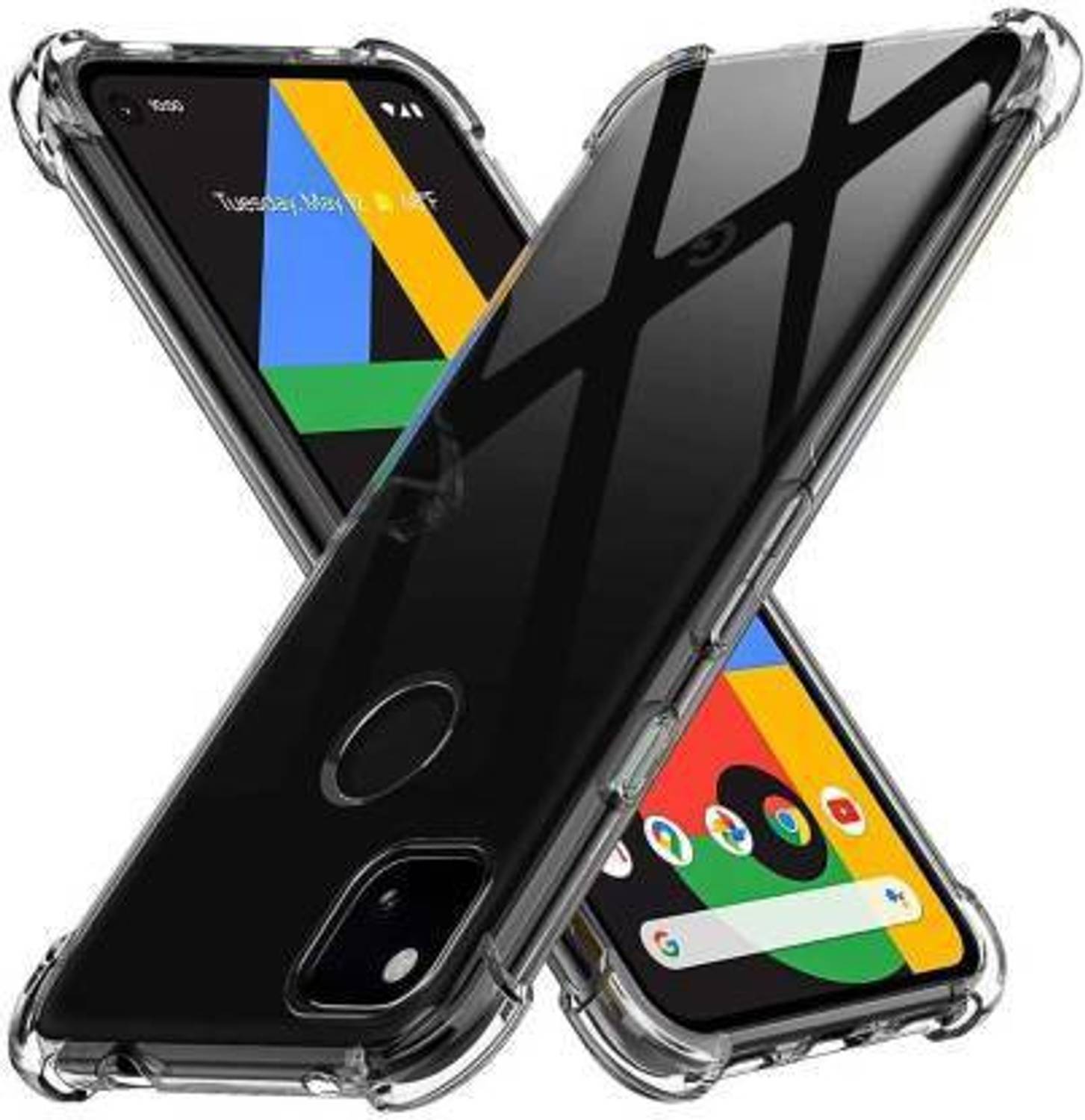 COVERLINE Back Cover for Google Pixel 4A