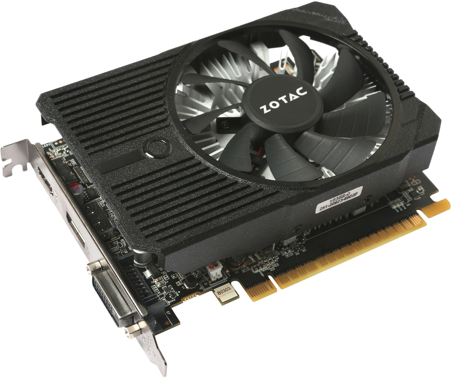 Image of ZOTAC GeForce GTX 1050Ti DDR5 4 GB NVIDIA Chipset 128 bit 1417 MHz Graphics Card