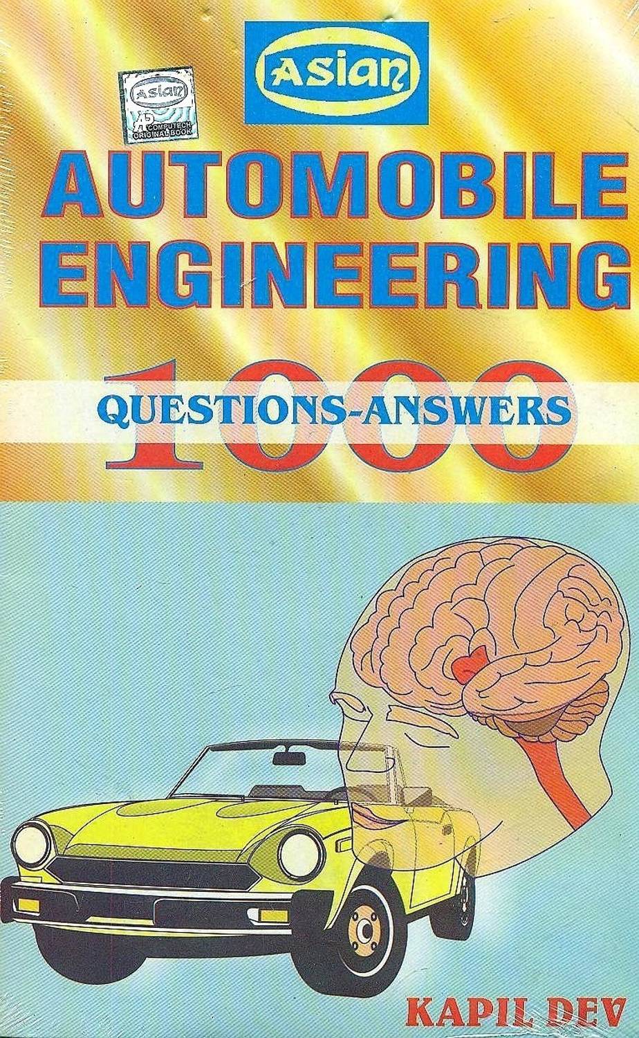 Automobile Engineering 1000 Questions-Answers