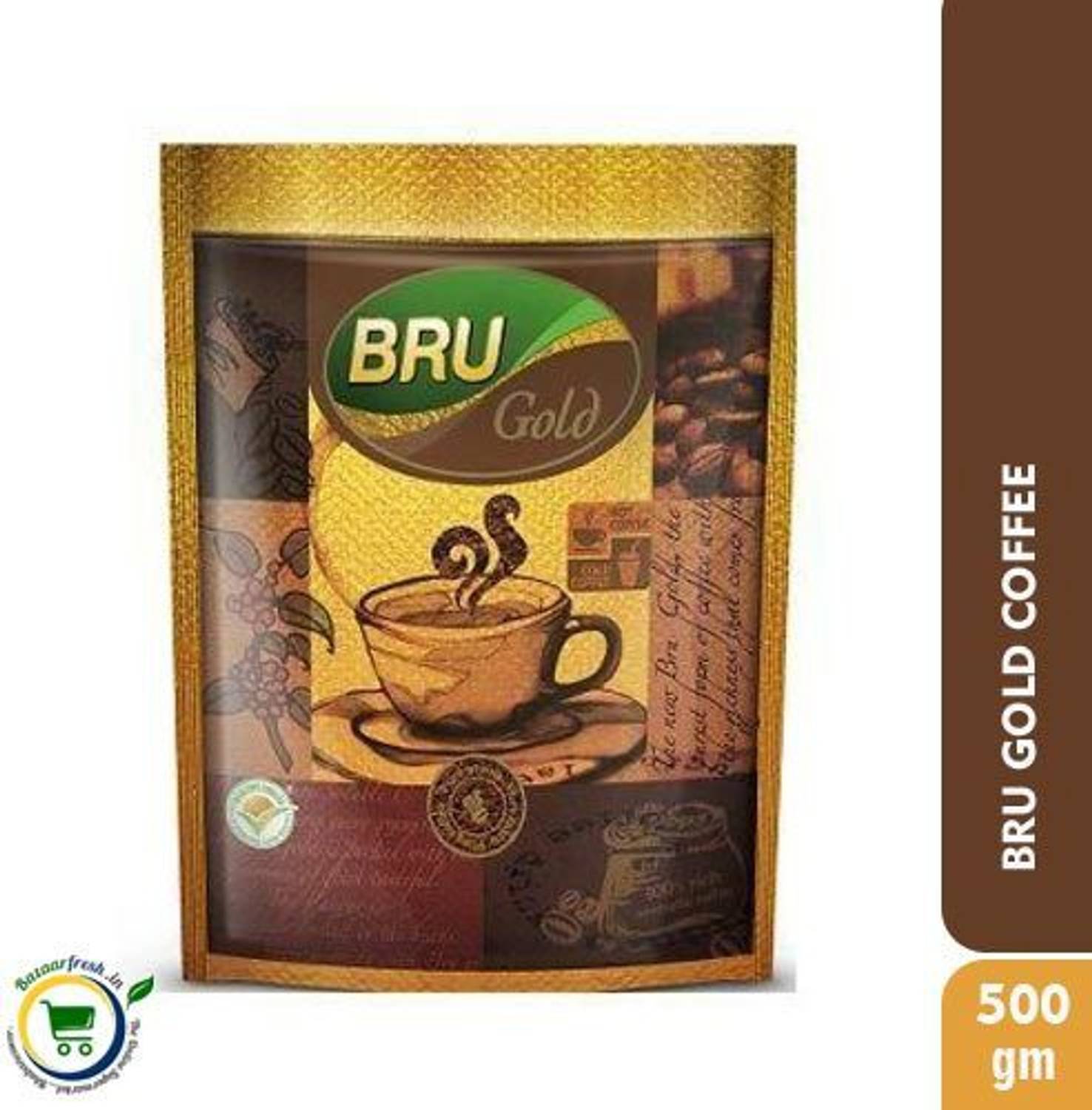 BRU GOLD PERFECT BEANS PREMIUM COFFEE Instant Coffee (500 g)