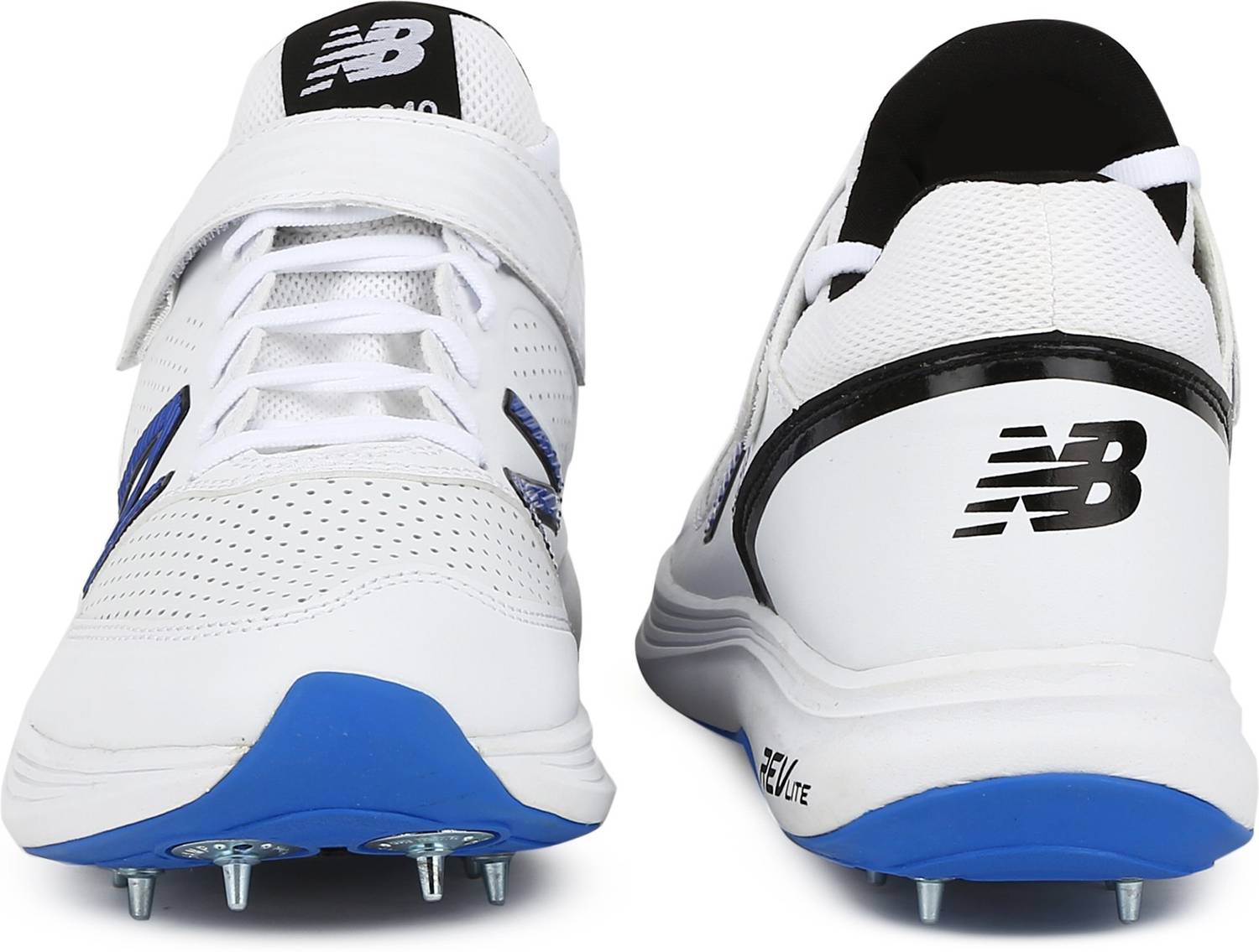 New Balance 4040 Men's White Cricket Shoes - Image 5