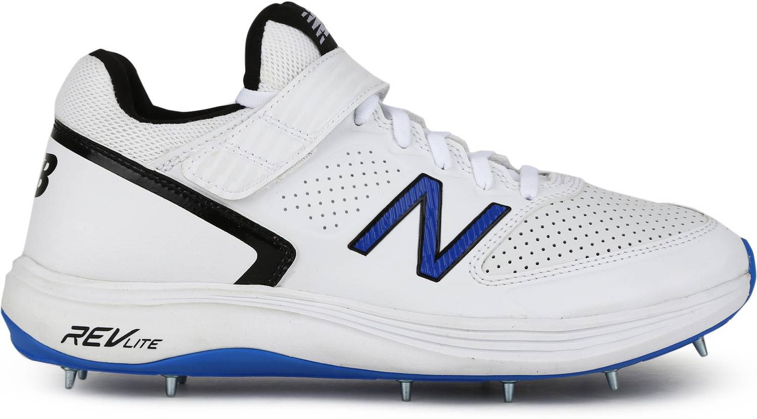 New Balance 4040 Men's White Cricket Shoes - Image 3