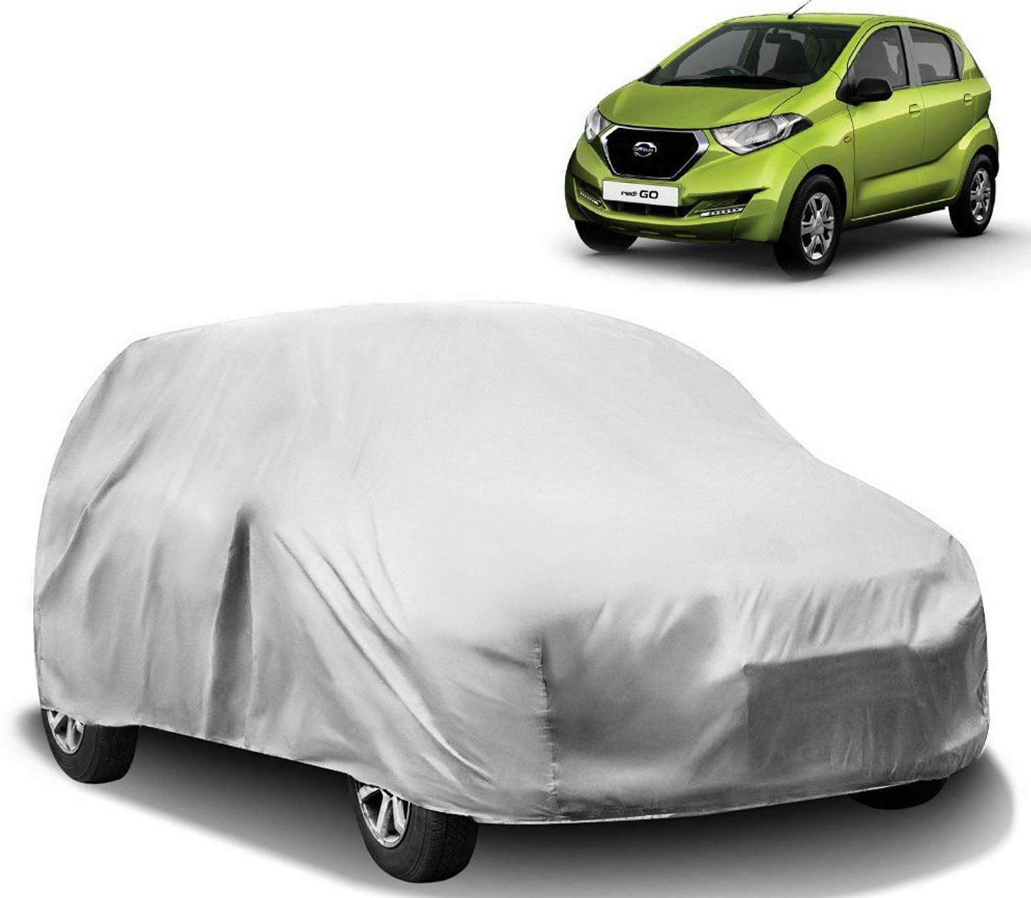 AutoRetail Car Cover For Datsun redi-GO (Without Mirror Pockets)