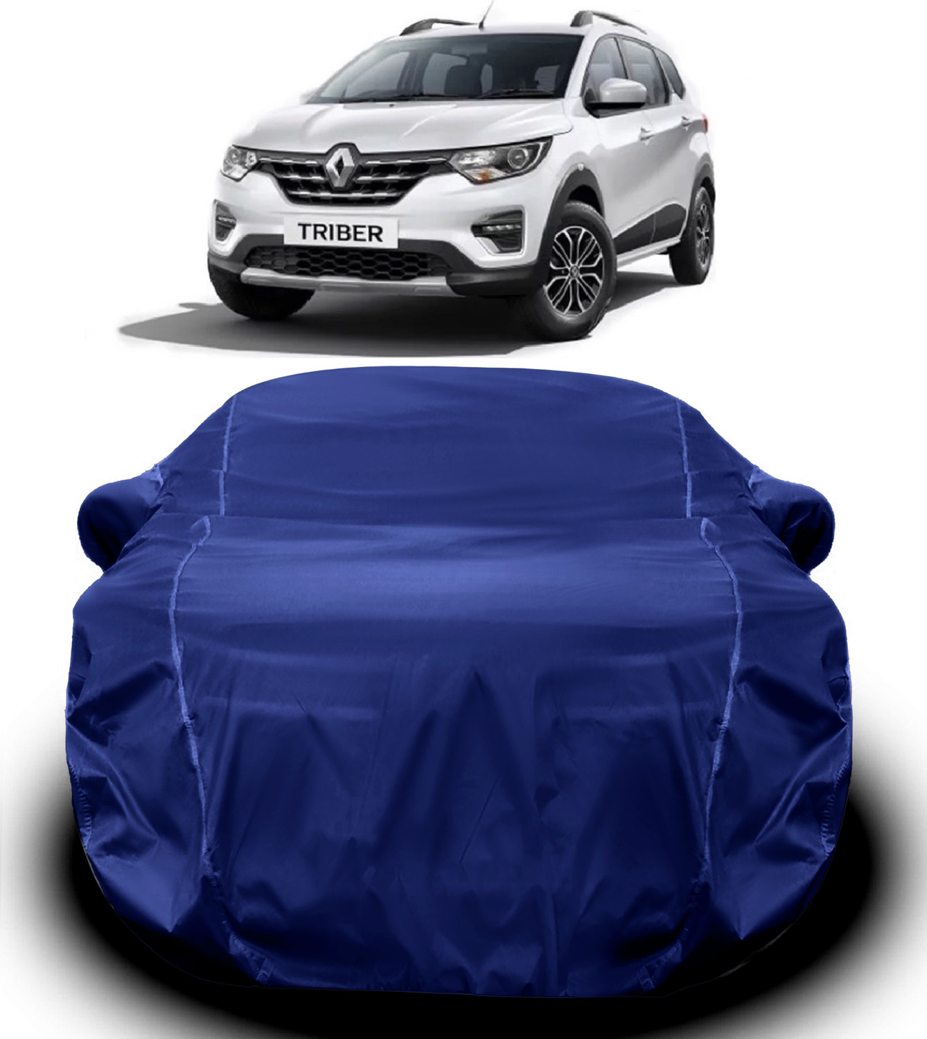 Image of V VINTON Car Cover For Renault Triber (With Mirror Pockets)