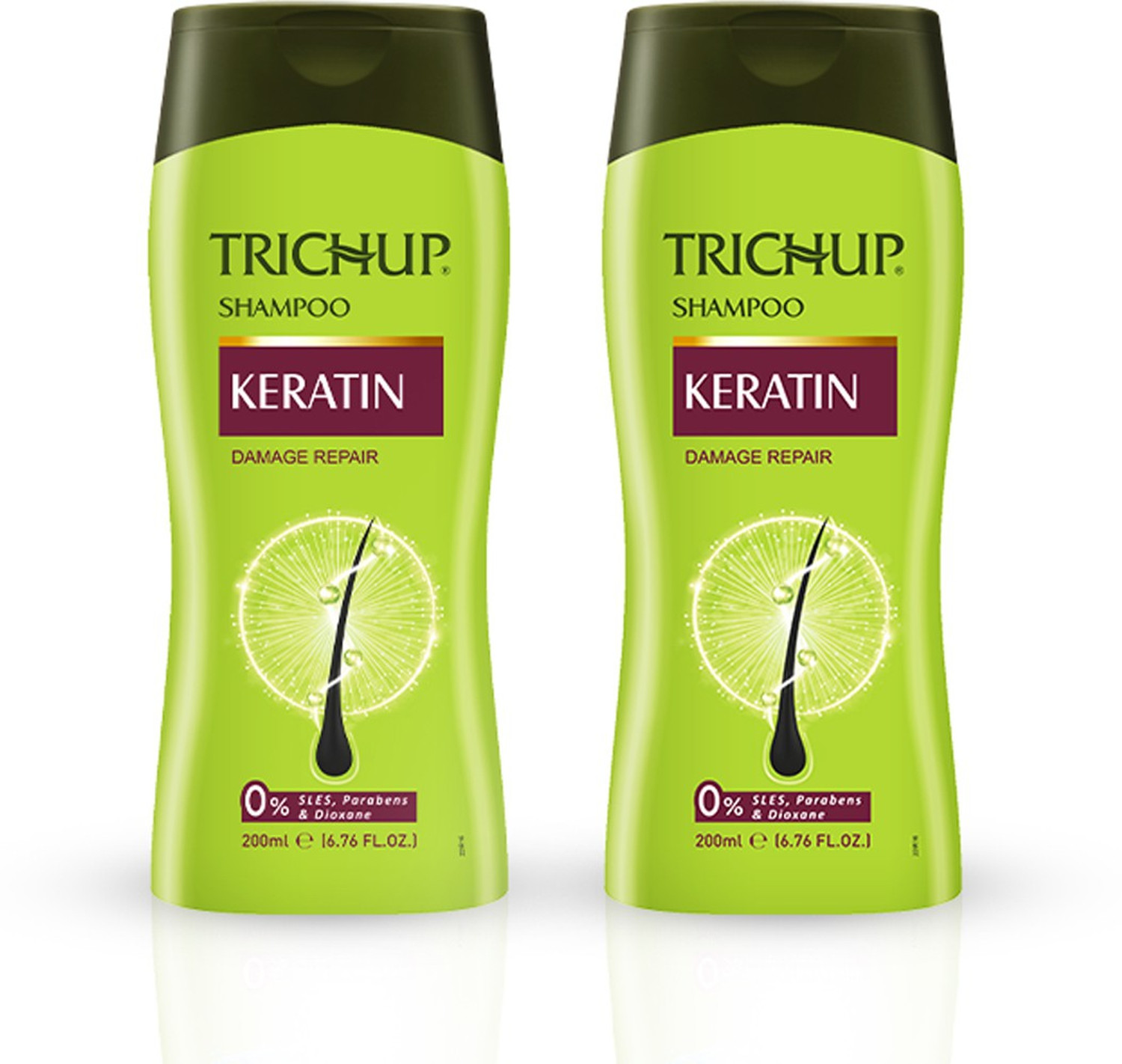 Image of TRICHUP Shampoo Keratin 200 ml (Pack Of 2)