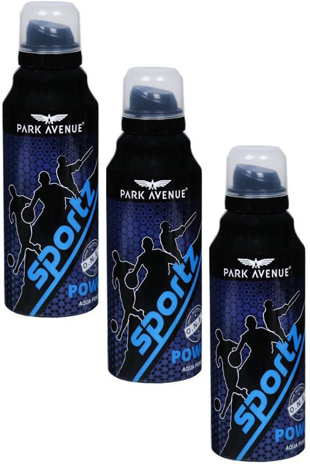 PARK AVENUE Sportz Power Deodorant 150 Ml *3 Pcs Deodorant Spray