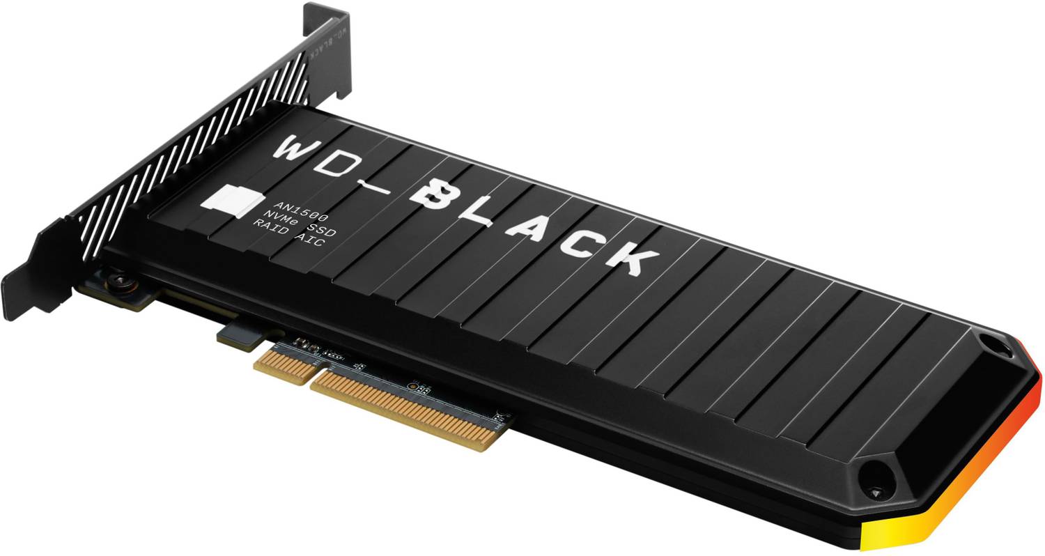 お*ん様 【未使用品】WD_BLACK AN1500 NVMe SSD 1TB WD AN1500 1 TB Laptop, All in One PC's, Desktop Black PCIe NVMe