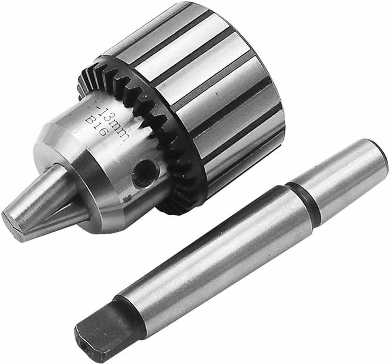 1-13mm Key Type Drill Chuck With B16 Arbor – Self-Tightening Steel Chuck For Impact Drivers & Drilling Machines