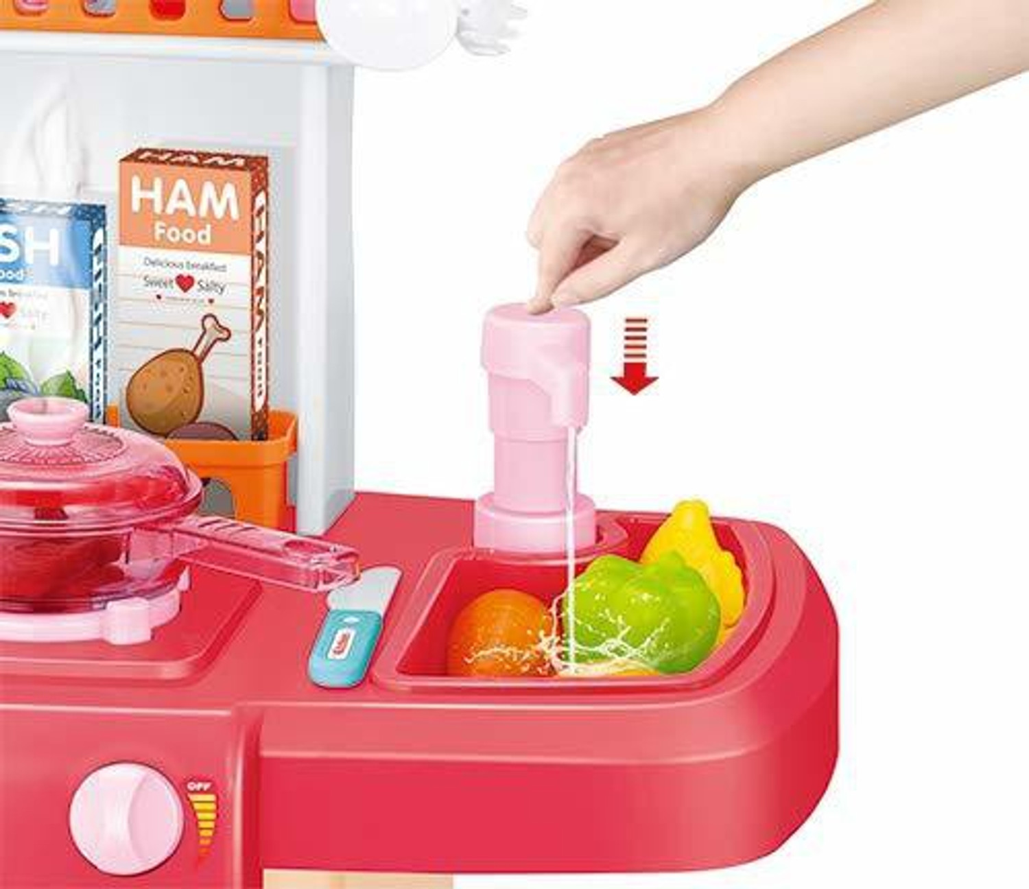 Image of HIM TAX Big Size Kitchen Set for Kids Girls Toys | Kids Toys for Girls