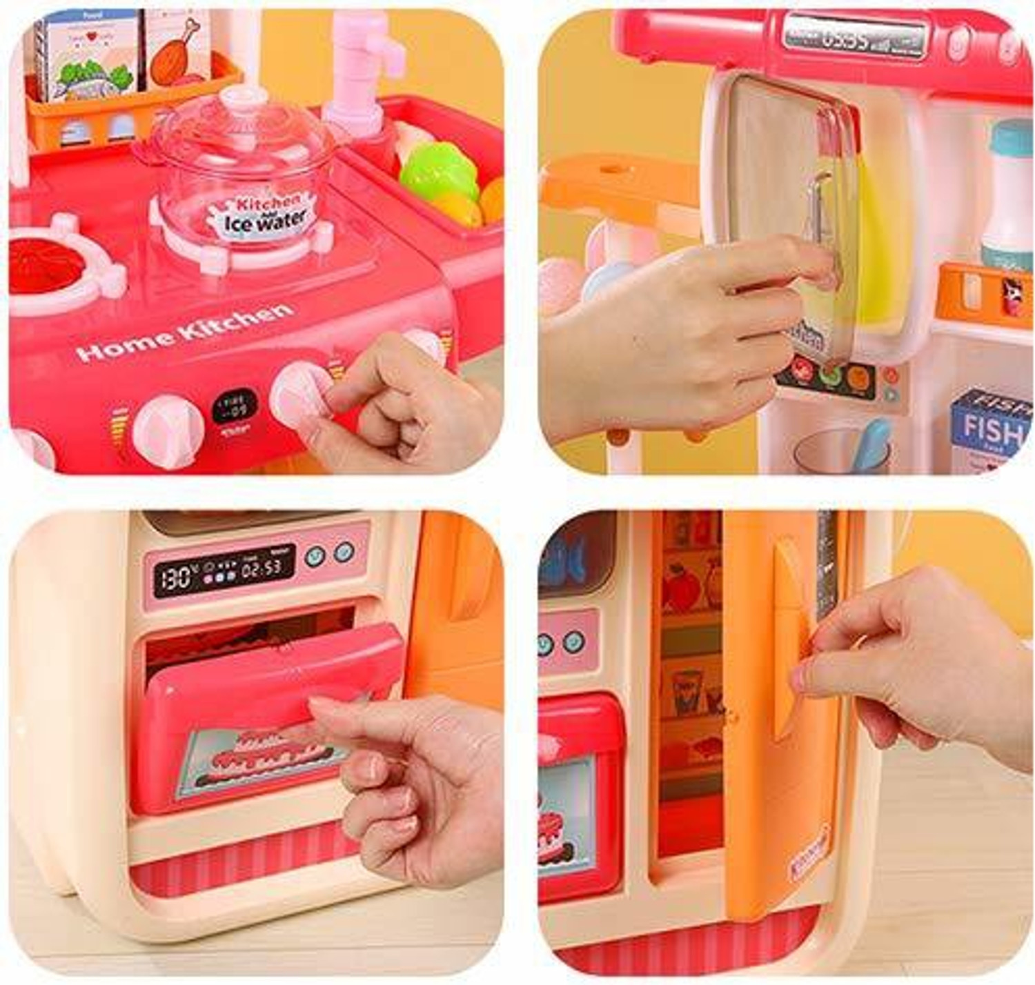 Image of HIM TAX Big Size Kitchen Set for Kids Girls Toys | Kids Toys for Girls