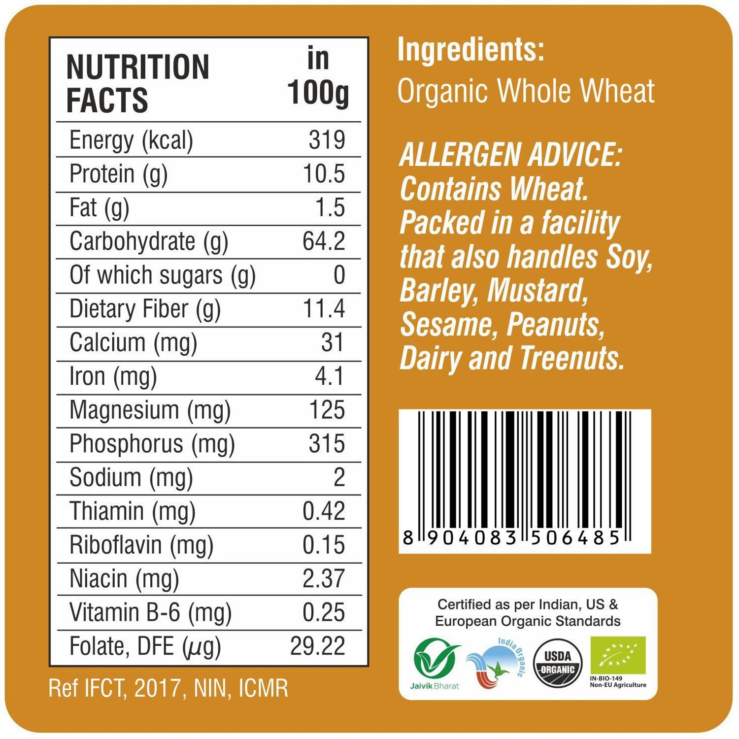 Image of 24 mantra ORGANIC Whole Wheat Atta