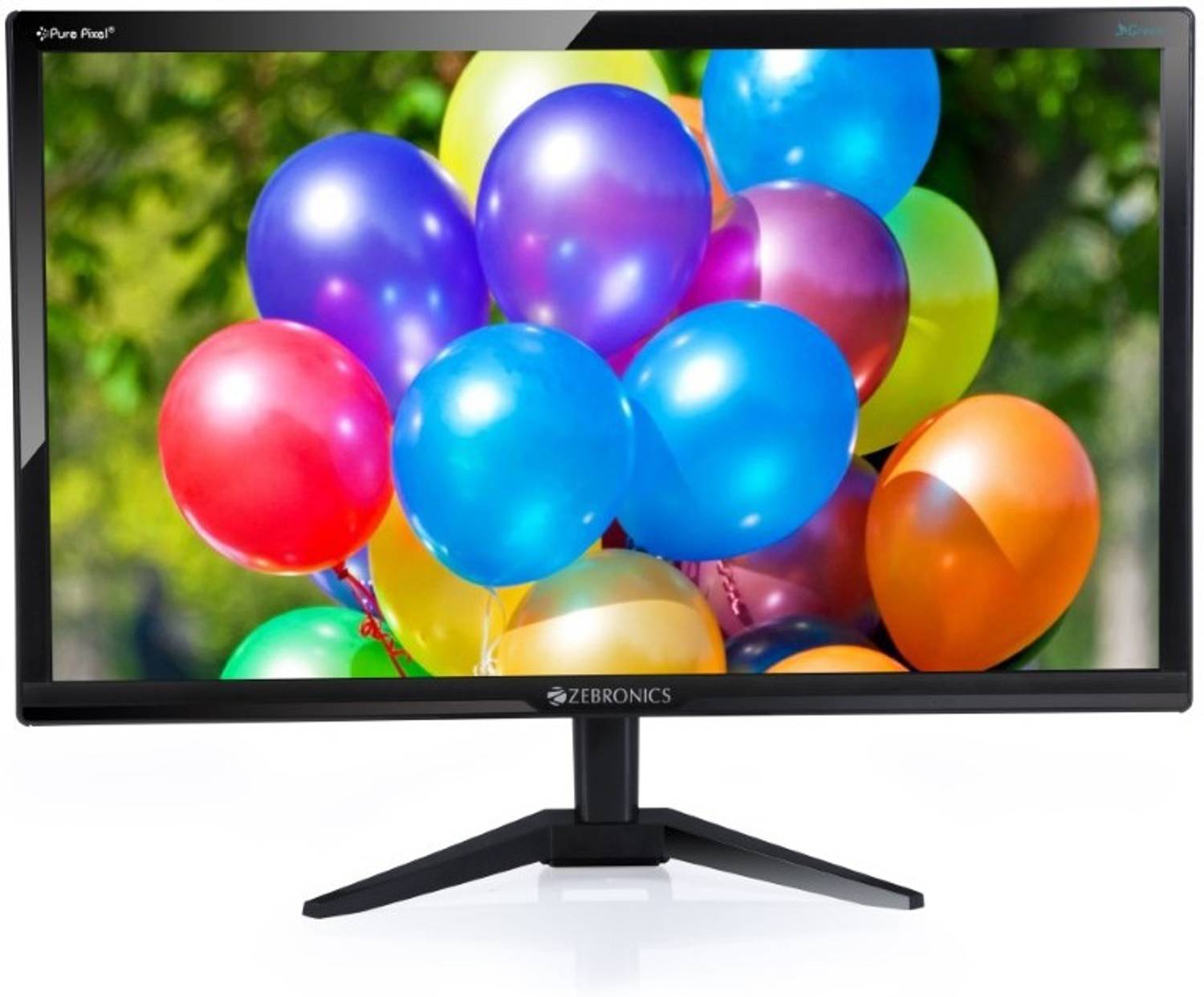 ZEBRONICS 54.61 cm (22 inch) Full HD TN Panel Wall mountable, Anti-Glare display, Sleek Design Monitor (Zeb-A22FHD LED)