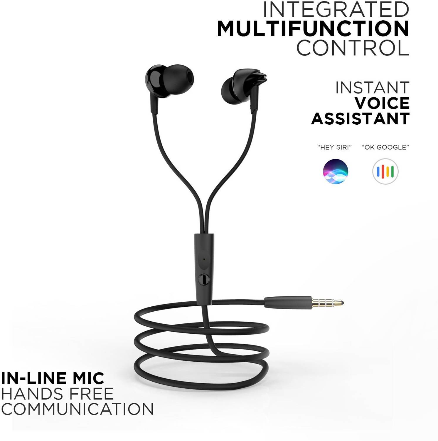 boAt Bassheads 100 Wired Earphones Black - Image 5