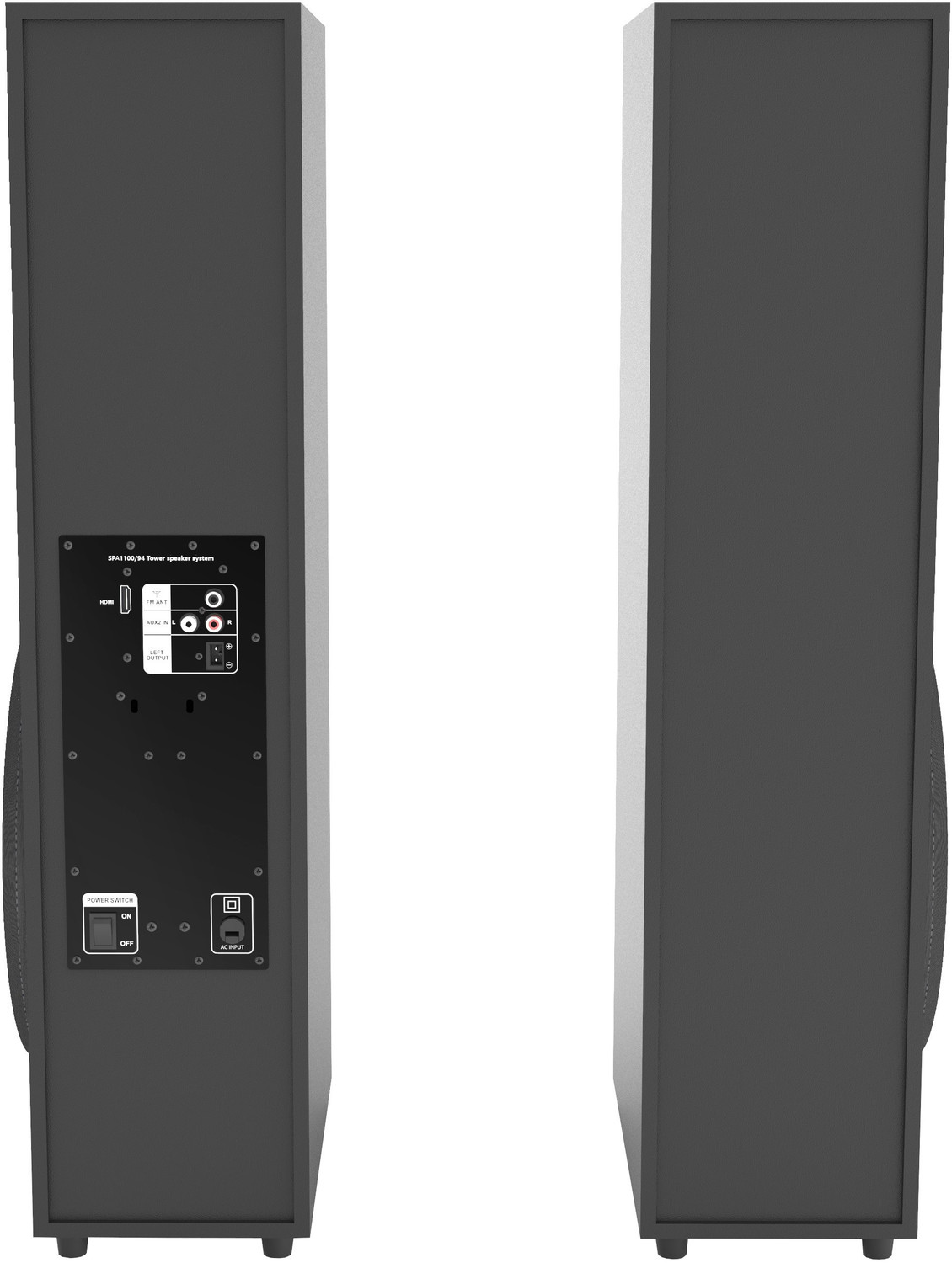 Image of PHILIPS SP1100 /94 100 W Bluetooth Tower Speaker