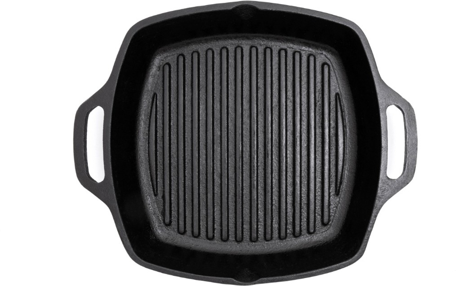 Image of Bhagya Cast Iron Grill pan loop Grill Pan 27 cm diameter 1 L capacity