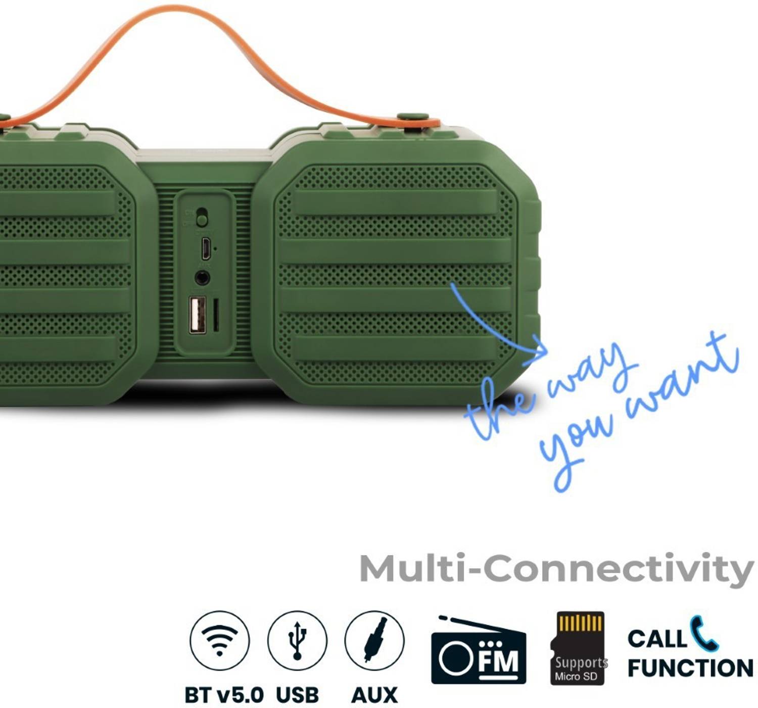 ZEBRONICS Sound Feast 50 14W Bluetooth Speaker - Image 5