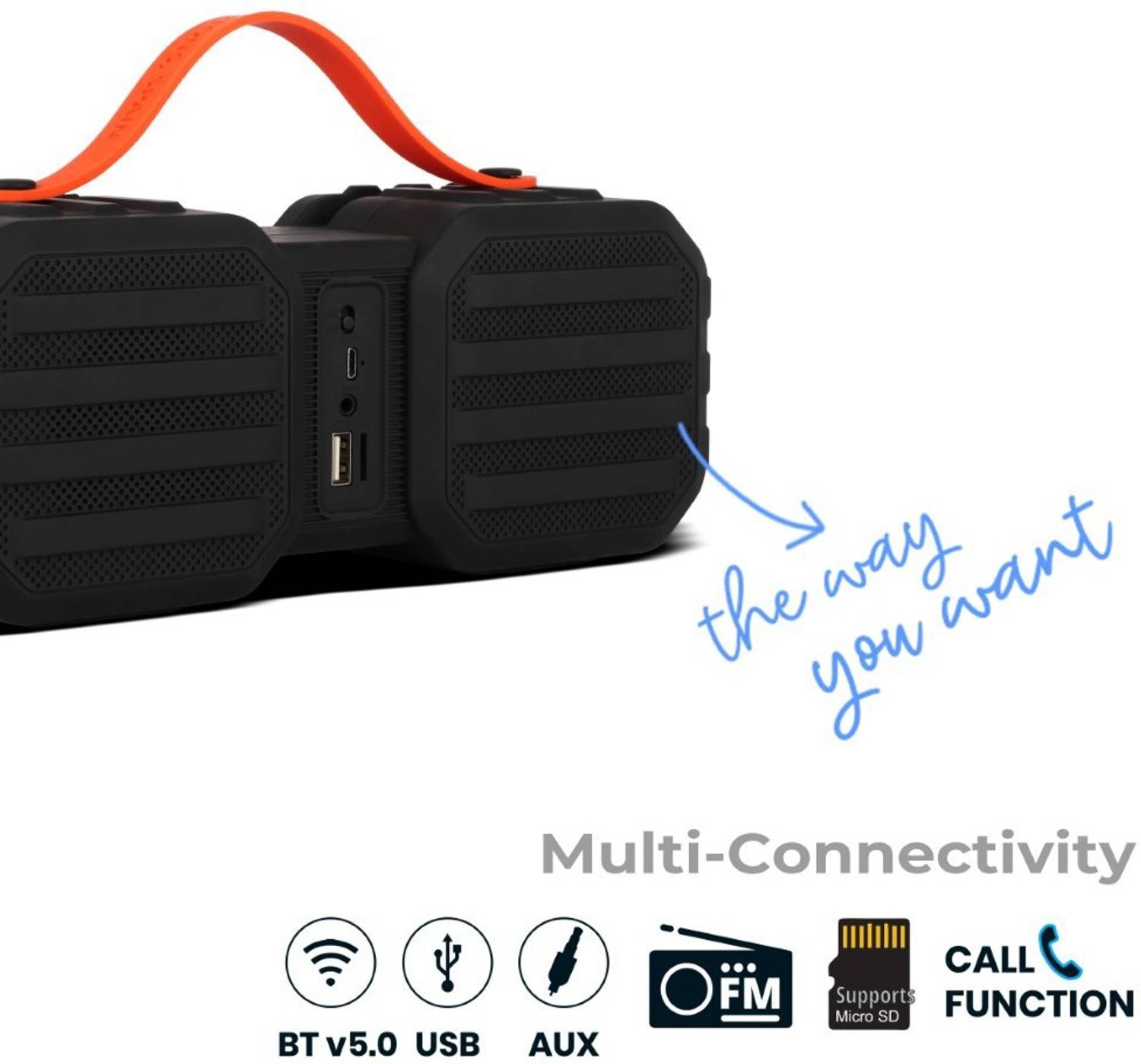 ZEBRONICS Sound Feast 50 14W Bluetooth Speaker - Image 5