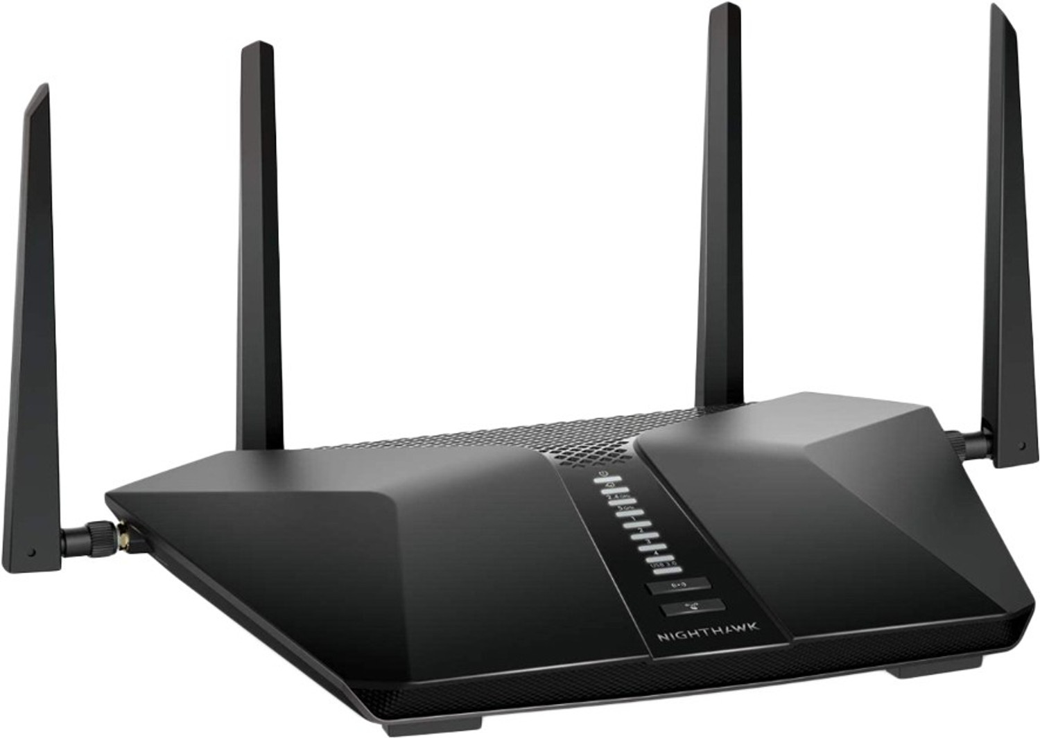Image of NETGEAR rax50-100eus Wireless Router 2.4 GHz, 5 GHz 5400 Mbps Wifi Speed Dual Band External Antenna Ethernet (Cable Broadband)