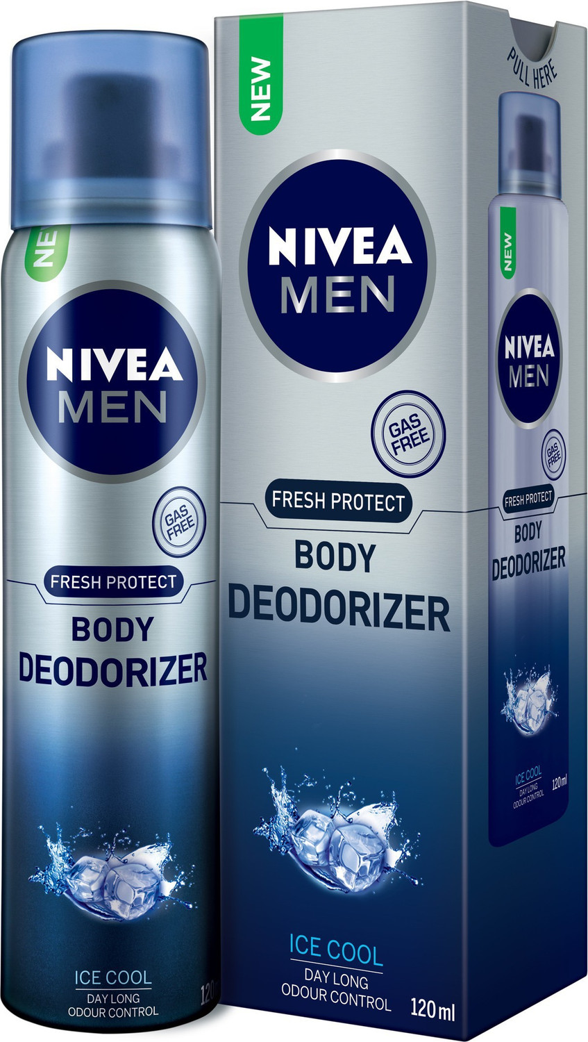Image of NIVEA Fresh Protect Ice Cool Deodorant Spray - For Men