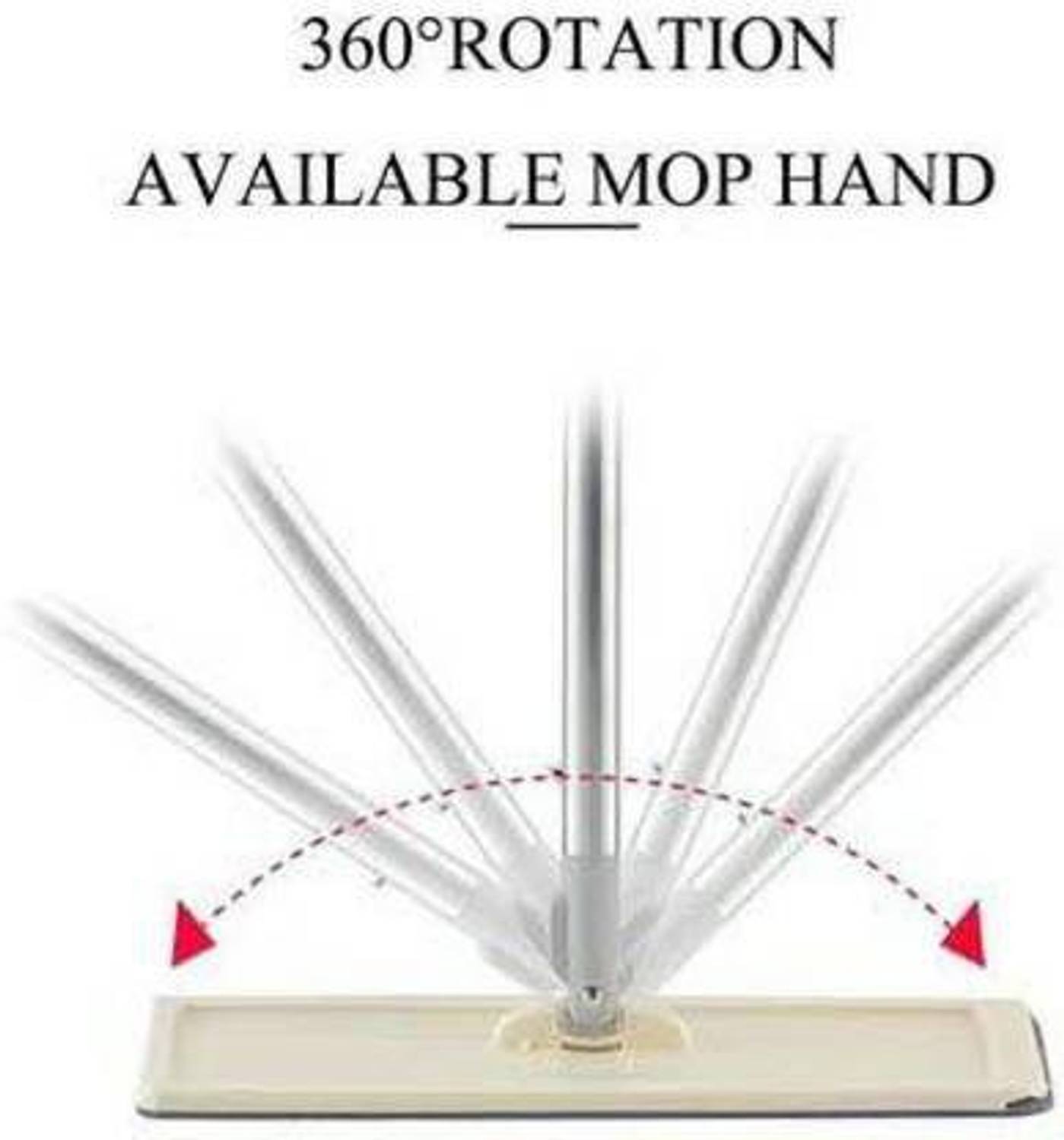 SOCHEP Mop with 2 Microfiber Pads - Image 5