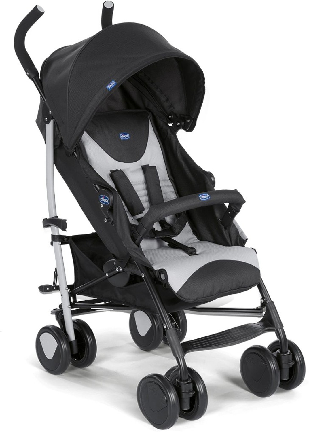 Image of Chicco Echo stroller / bumper bar stone Stroller
