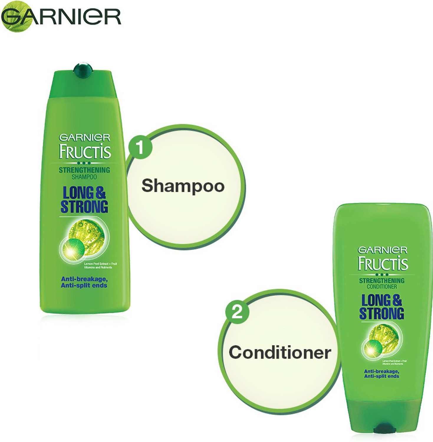 Image of GARNIER Fructis Long And Strong Shampoo